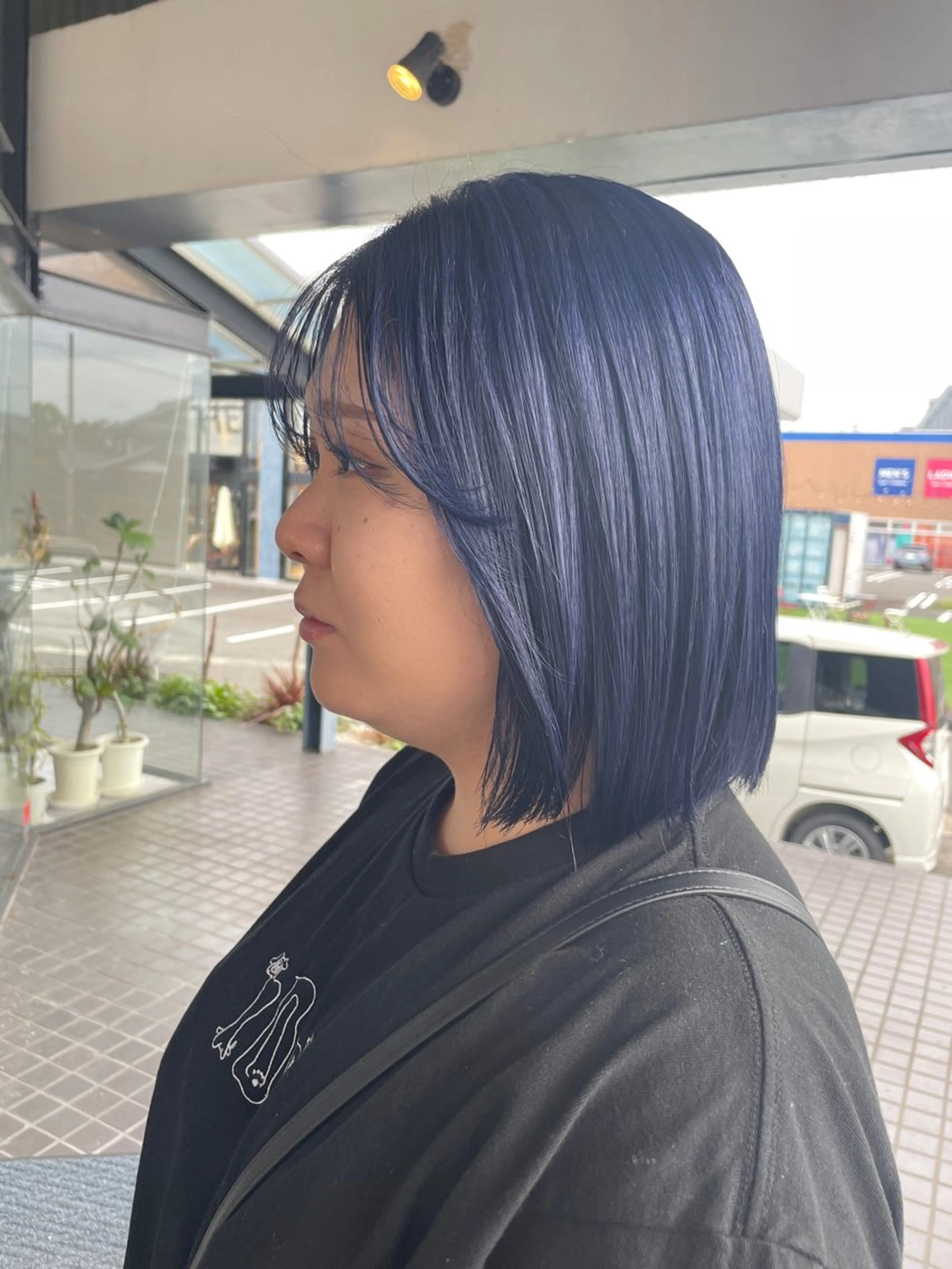 ミディアム マキノ キョウカのヘアスタイル