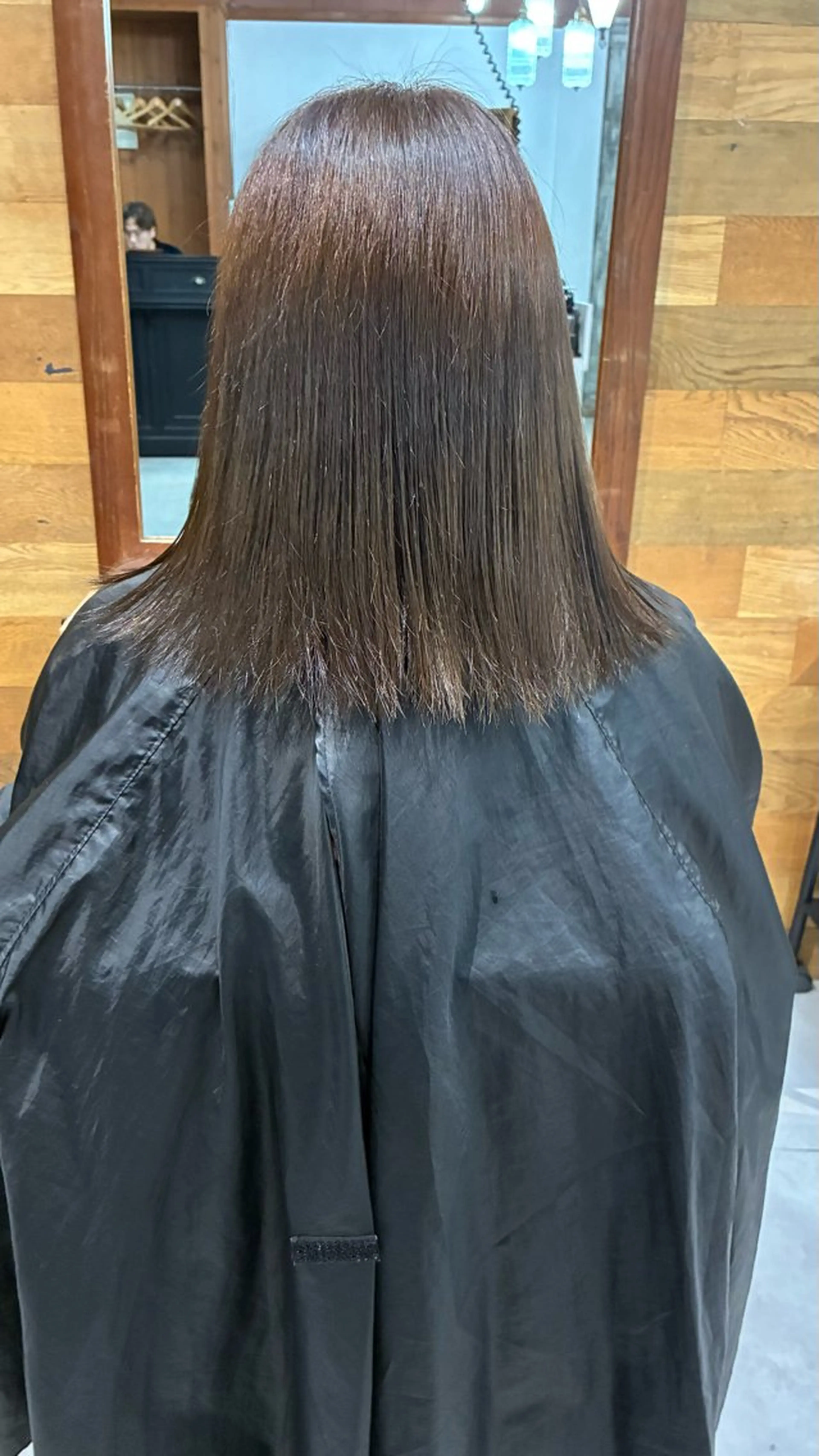 セミロング カラー 井阪 煌希のヘアスタイル