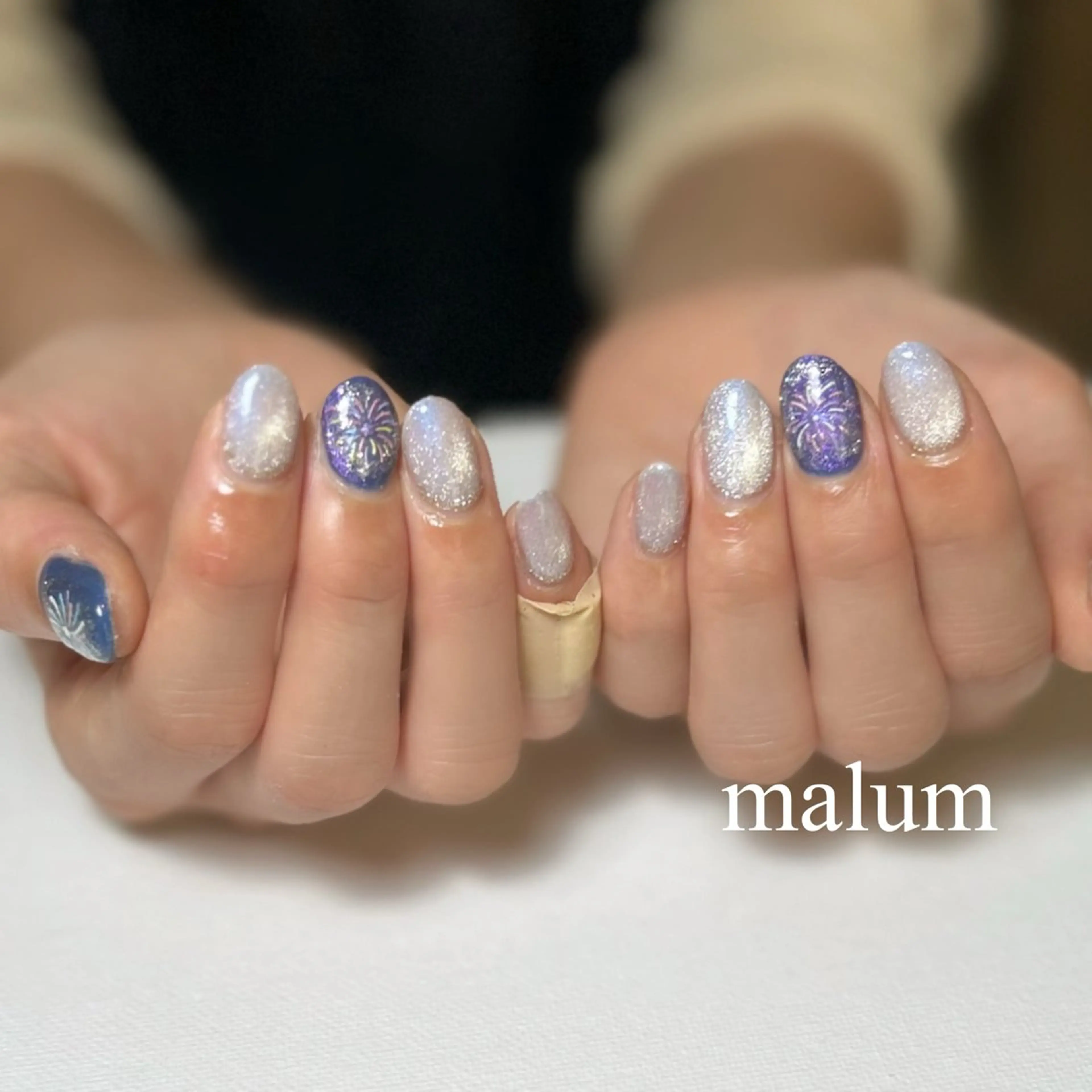 ネイル ハンドネイル malum nailのネイルデザイン