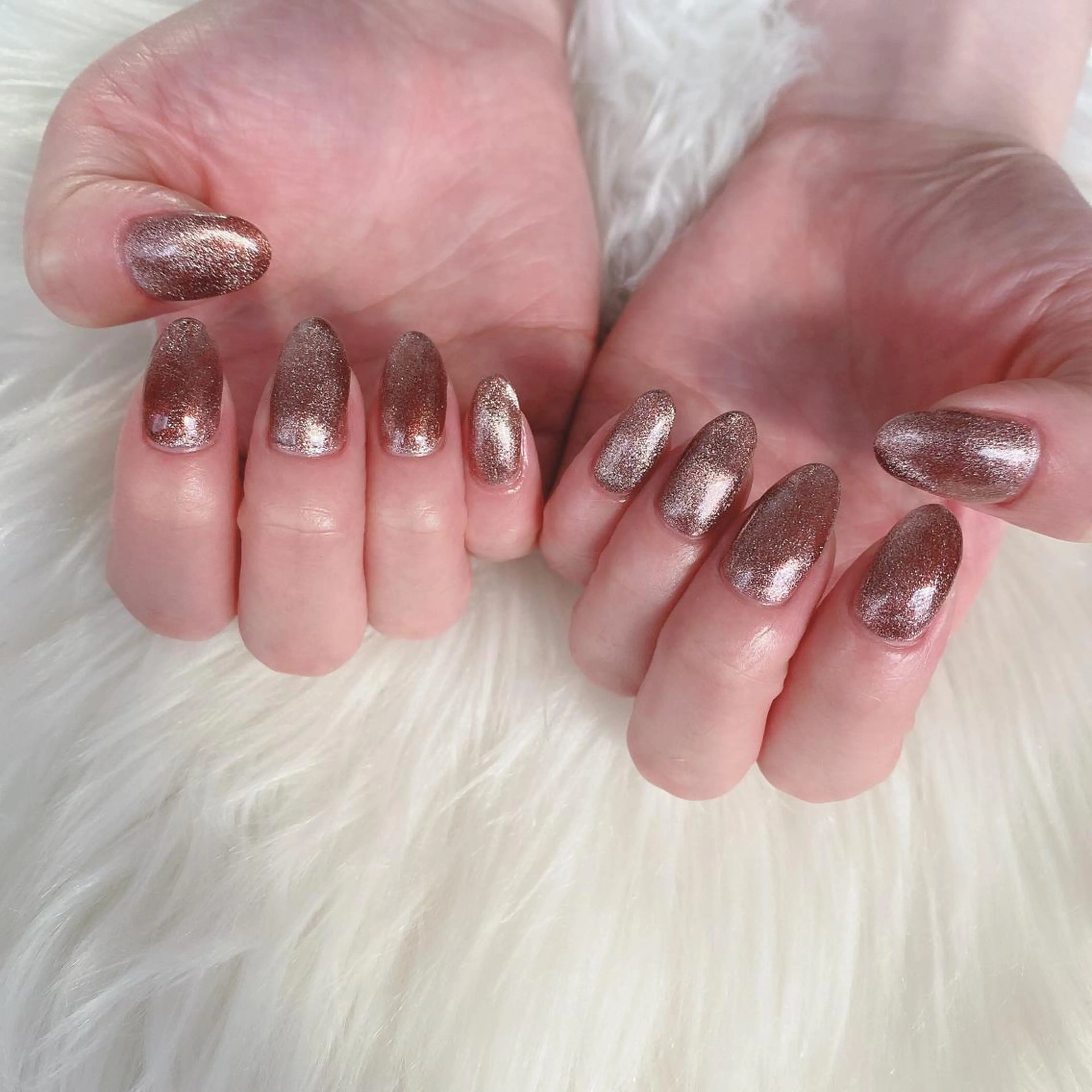 ネイル ジェルネイル マグネットネイル ハンドネイル 西岡 杏のネイルデザイン