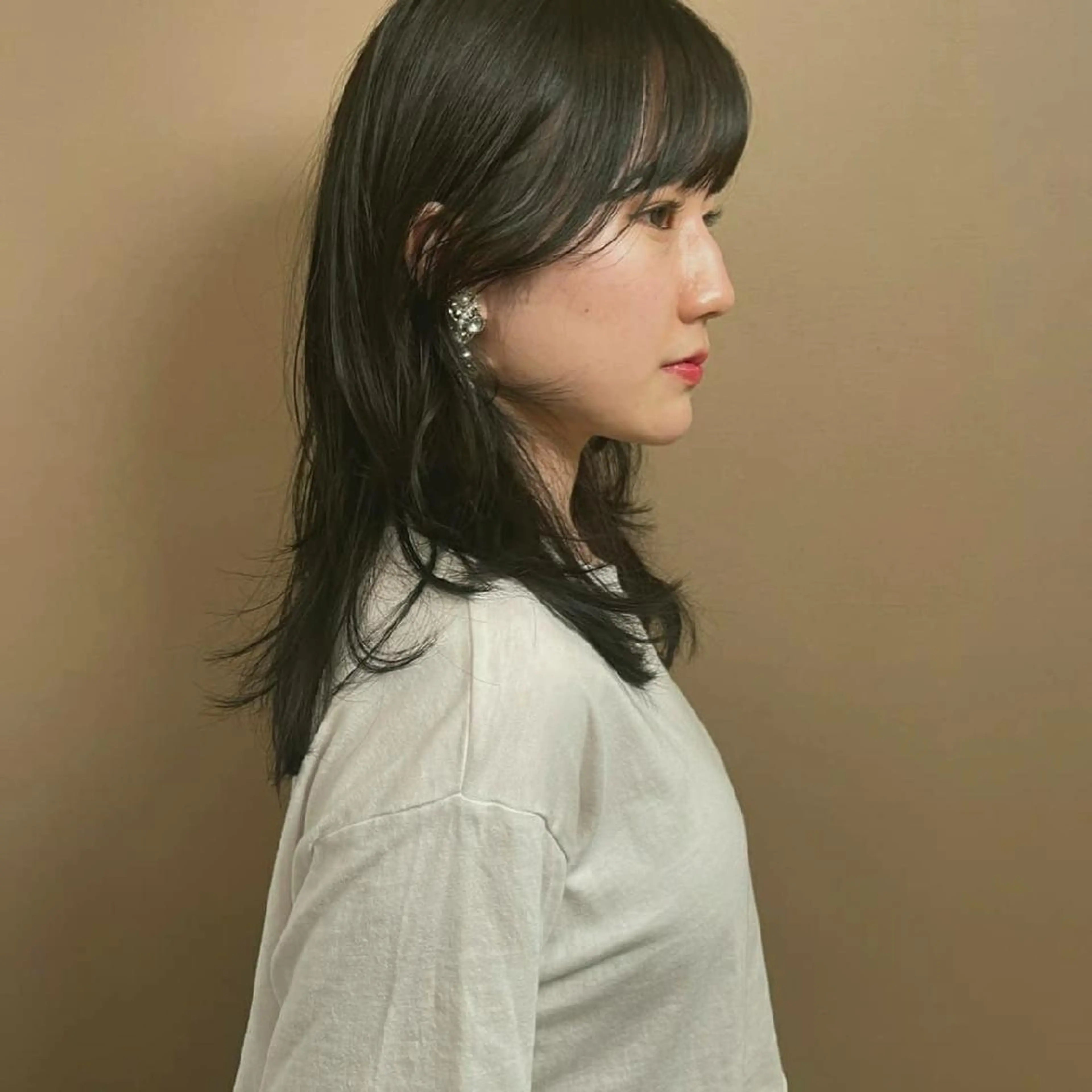 [4.5回目の方][学割]韓国レイヤーカット+カラーの写真