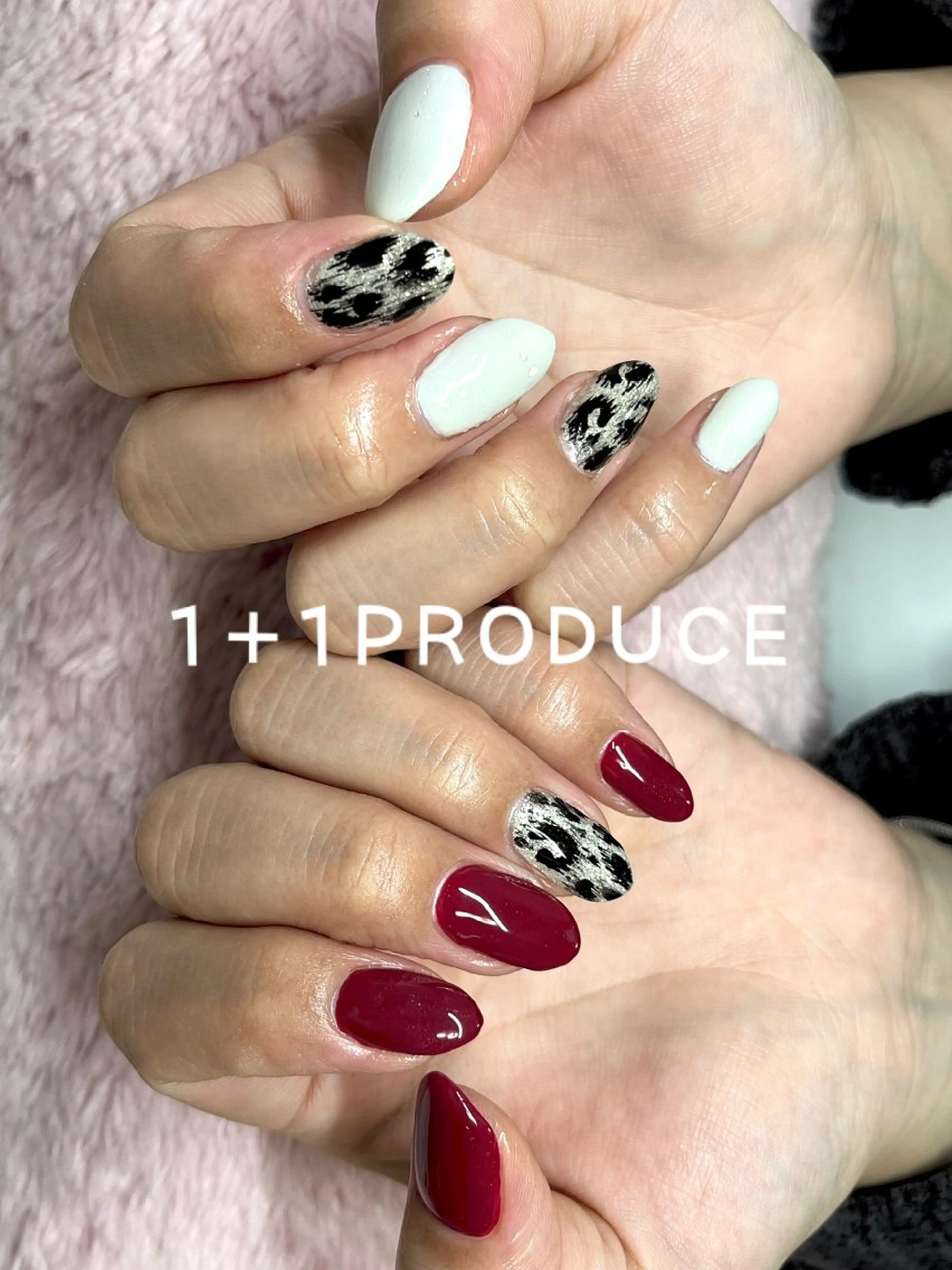 ネイル アートネイル 1+1 PRODUCEのネイルデザイン