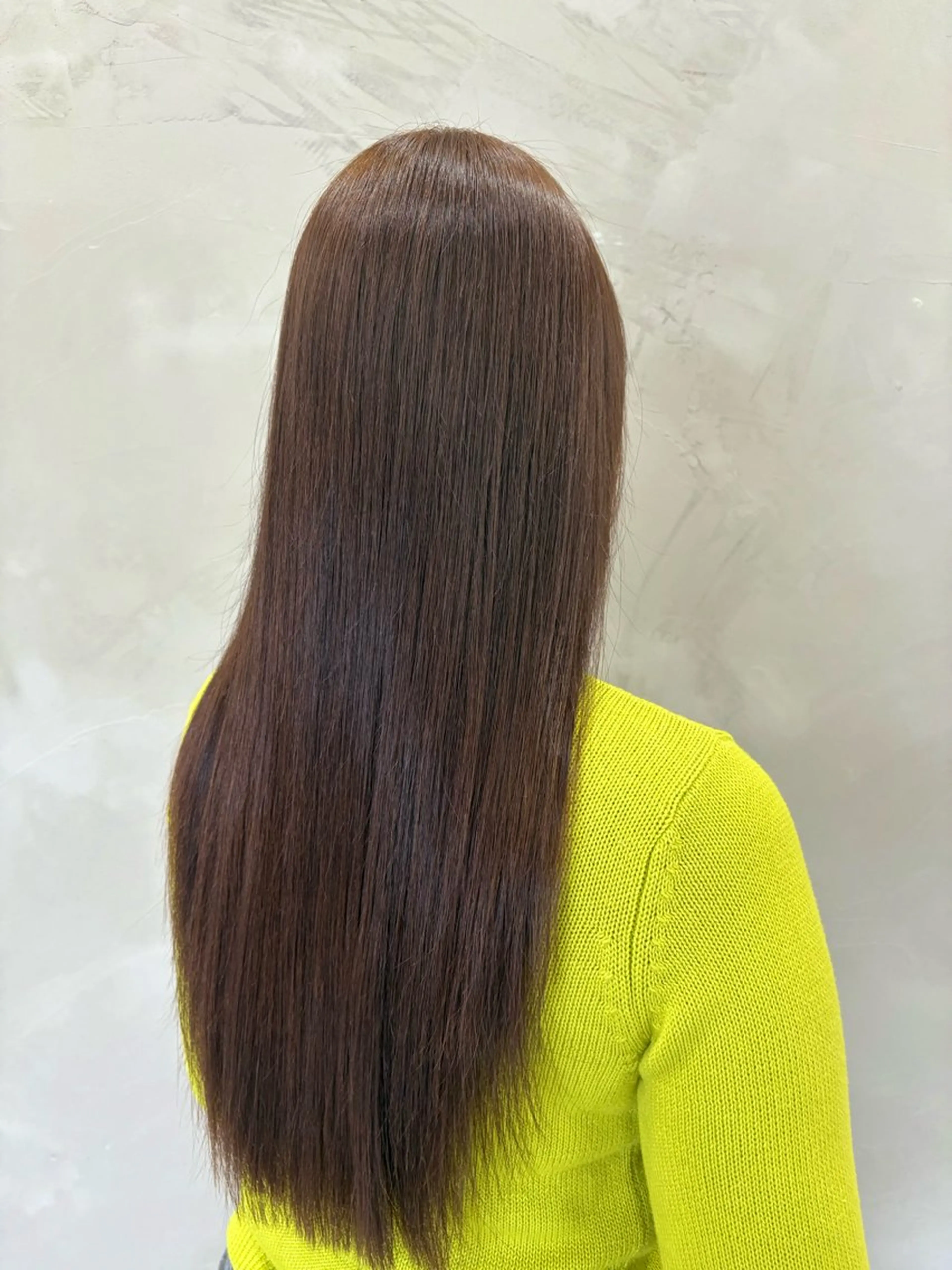 カラー かわうち れなのヘアスタイル