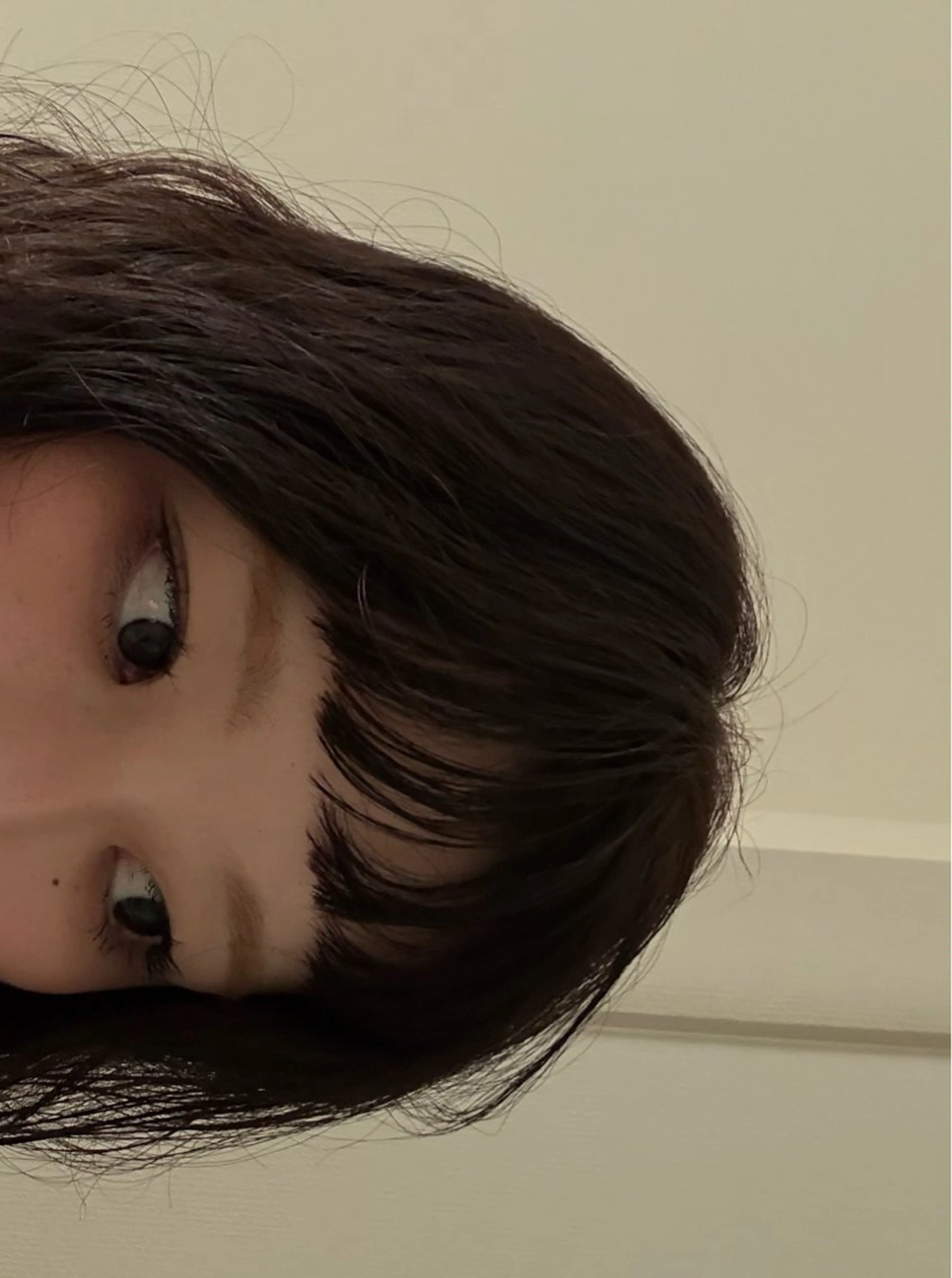 セミロング カラー パーマ デザインカット/ パーマ/nanaのヘアスタイル