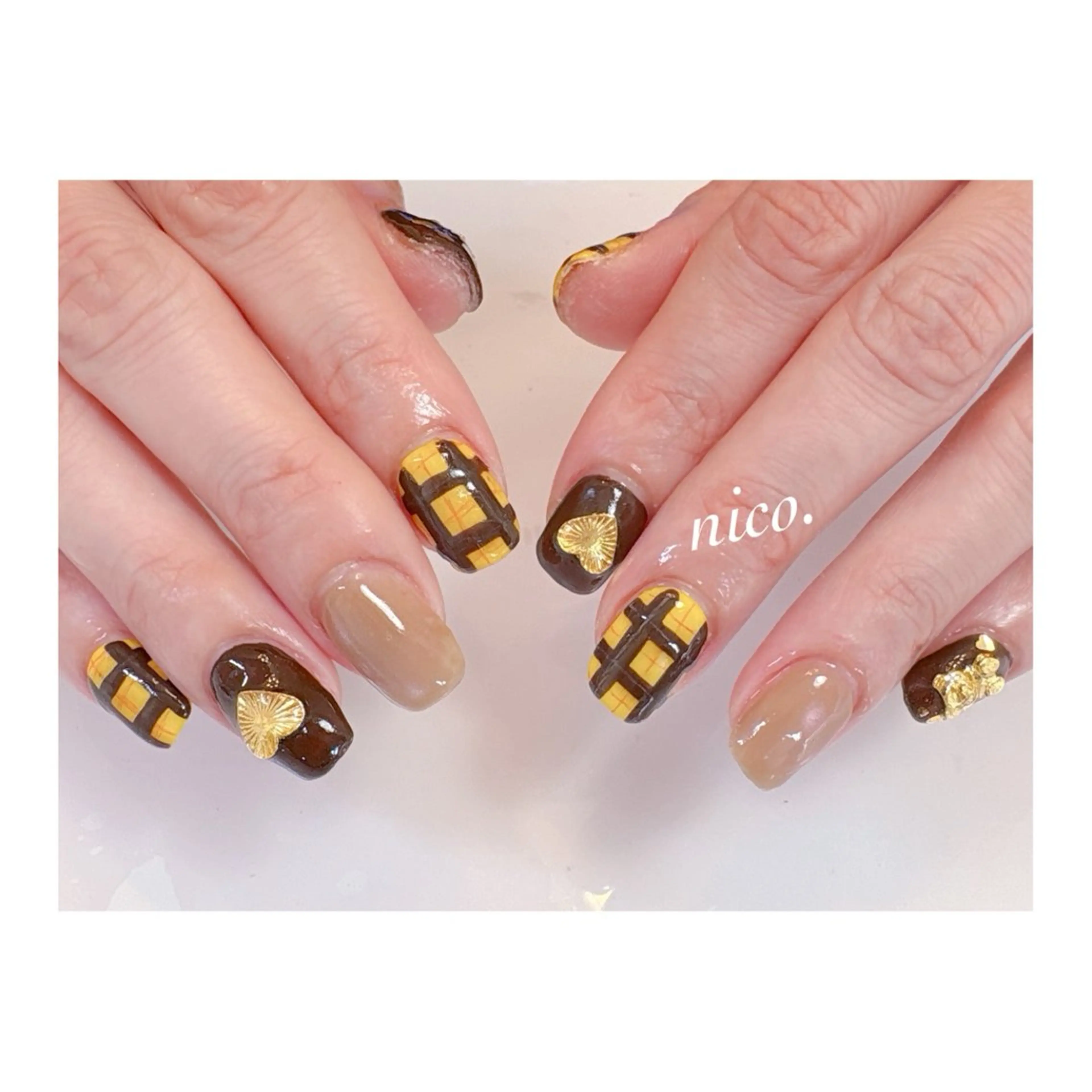 ネイル ハンドネイル フットネイル nailsalon nico.のネイルデザイン