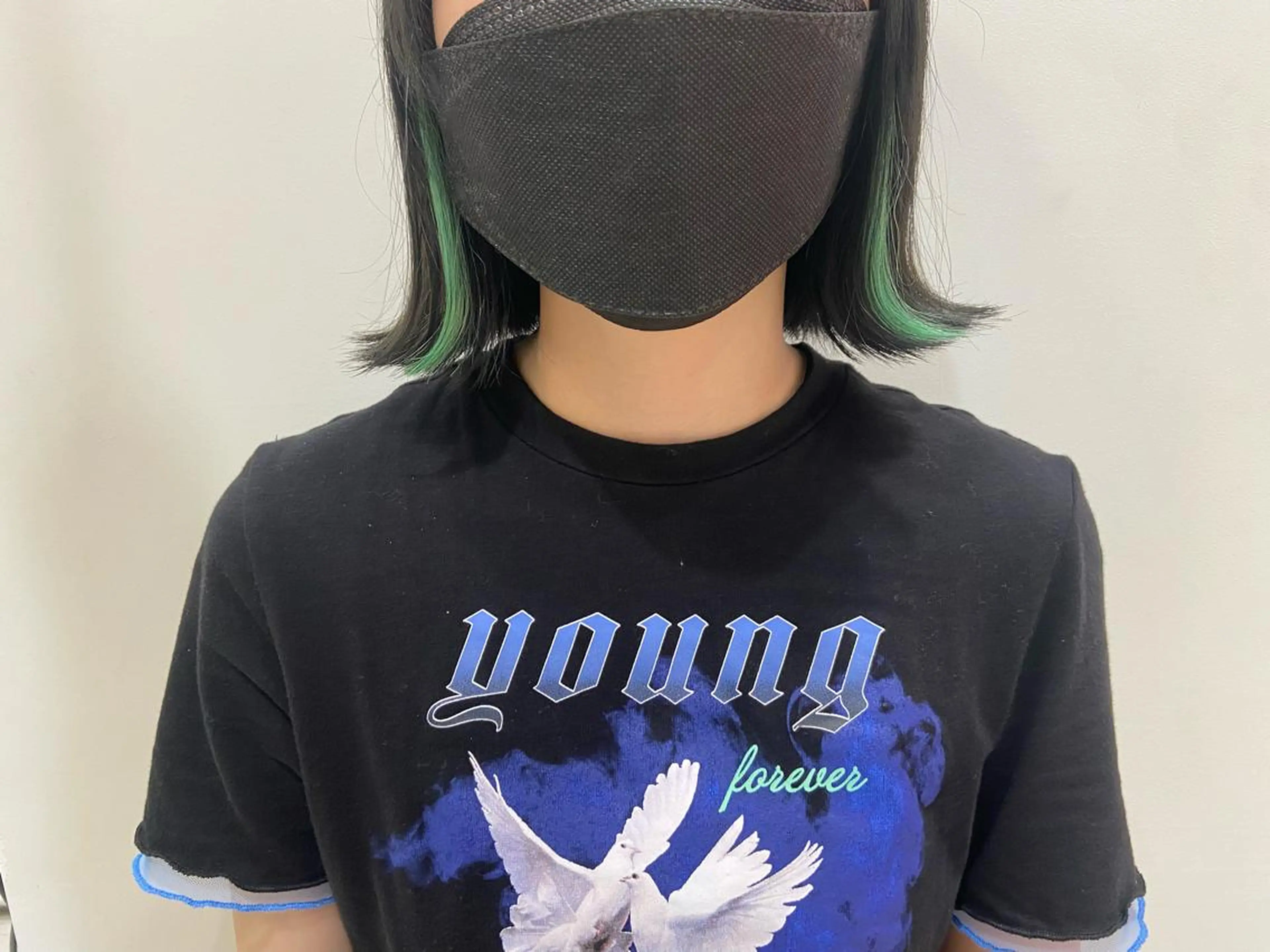 カラー ヘアアレンジ 新宿/韓国ヘア 中明度カラー/かやのヘアスタイル