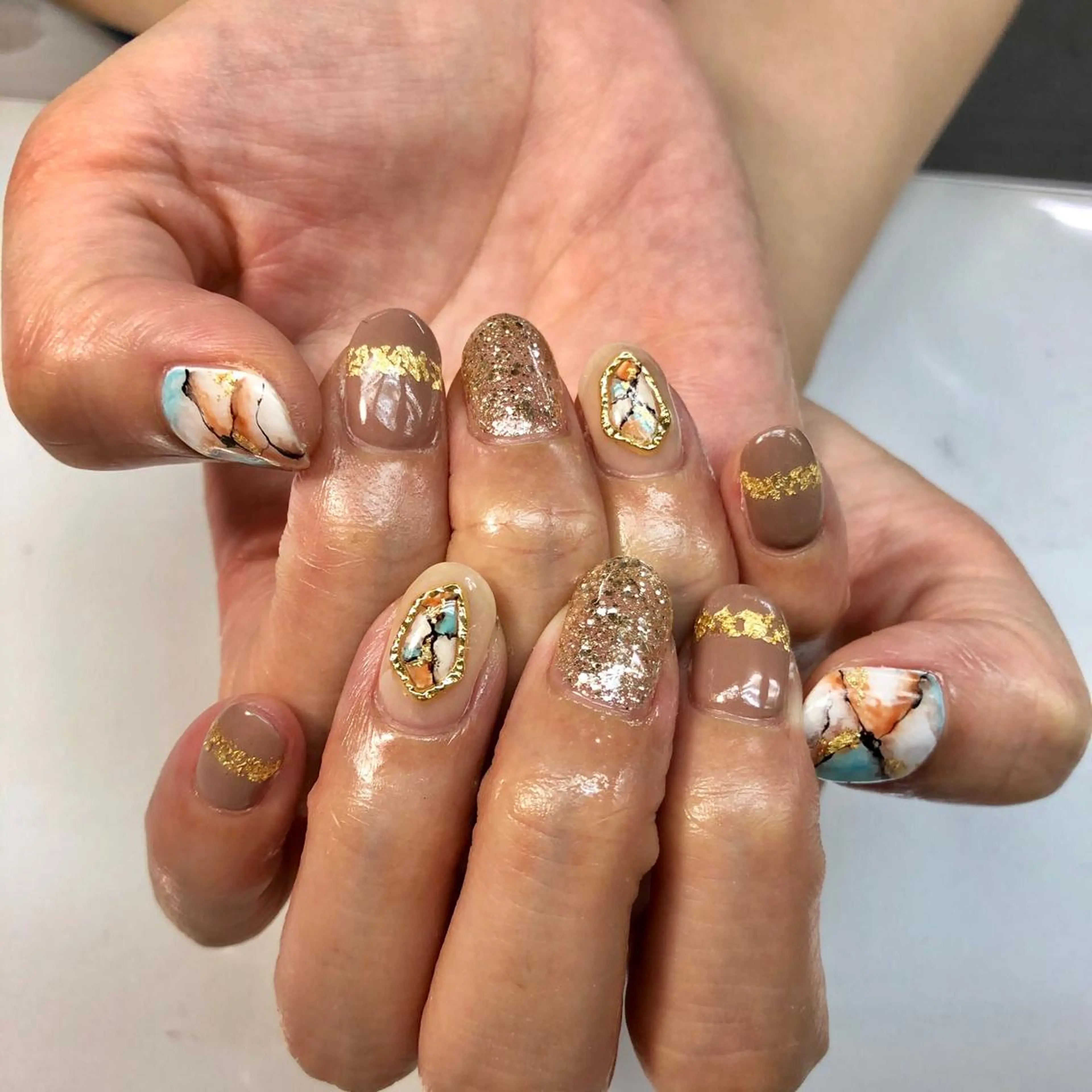 ネイル ハンドネイル Tocowaka マエダのネイルデザイン