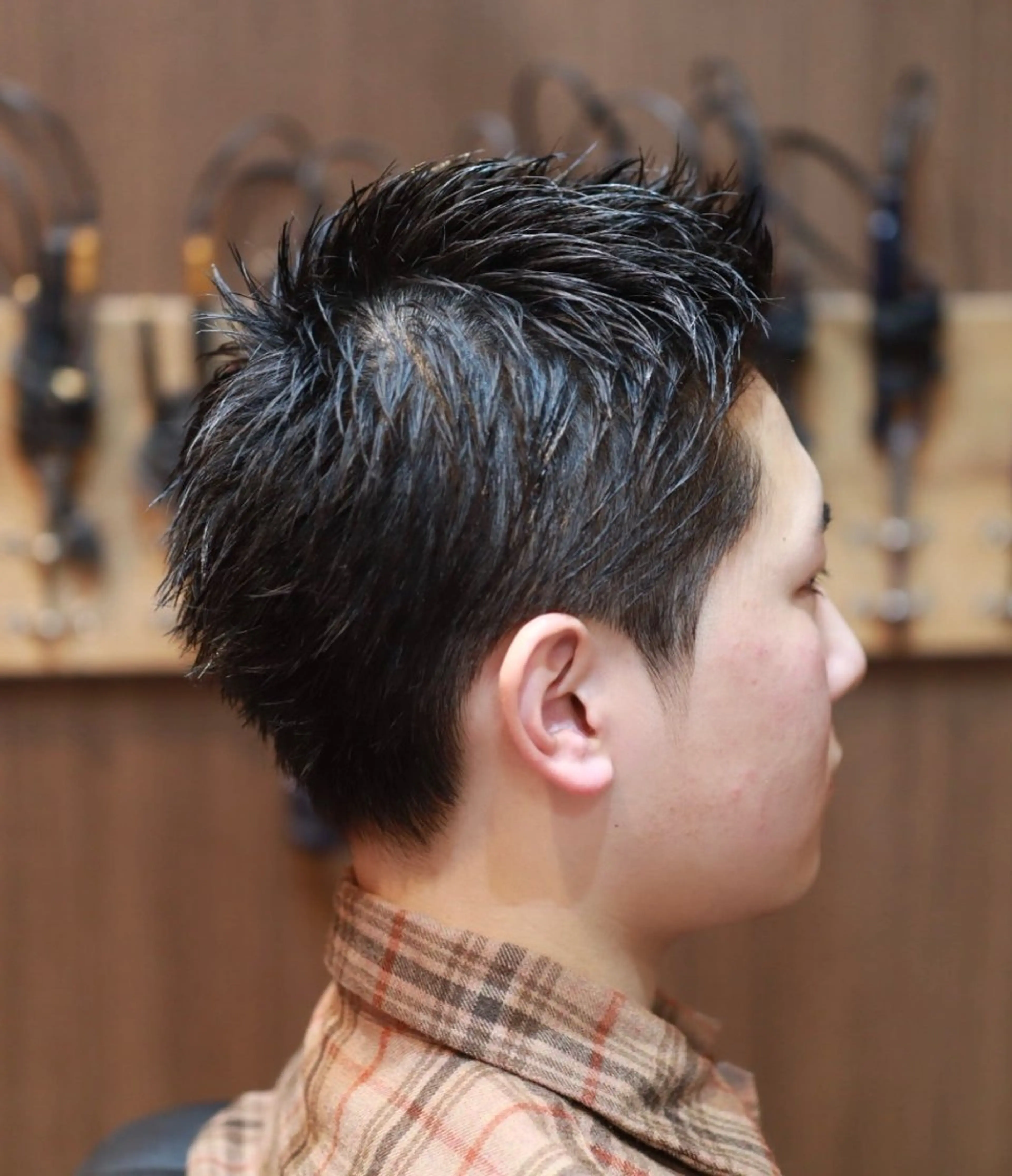 ショート ショートヘア なかで りゅうのすけのヘアスタイル