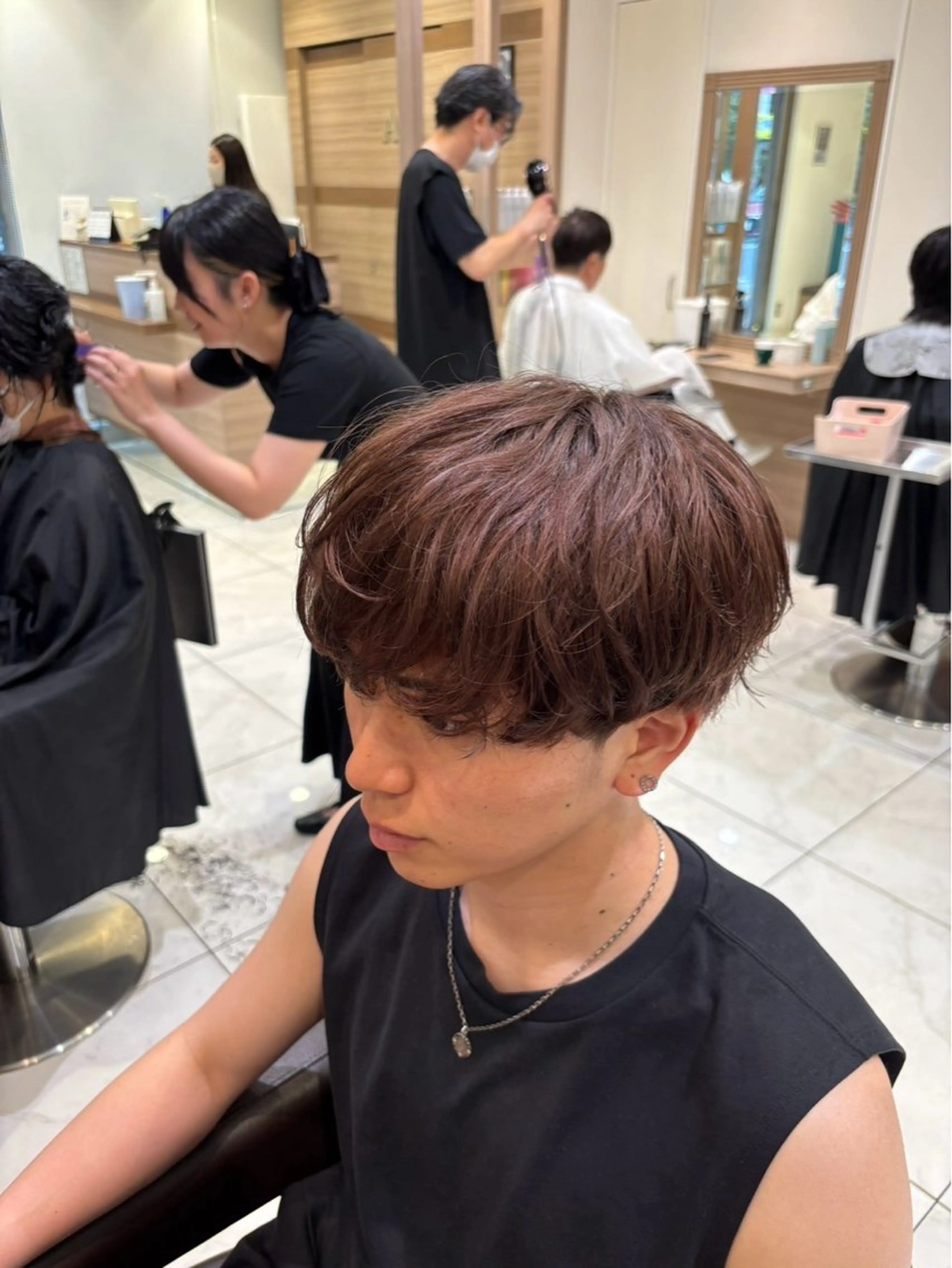 メンズ ヘアカラー メンズ特化🔥/ カットShion🪼のヘアスタイル