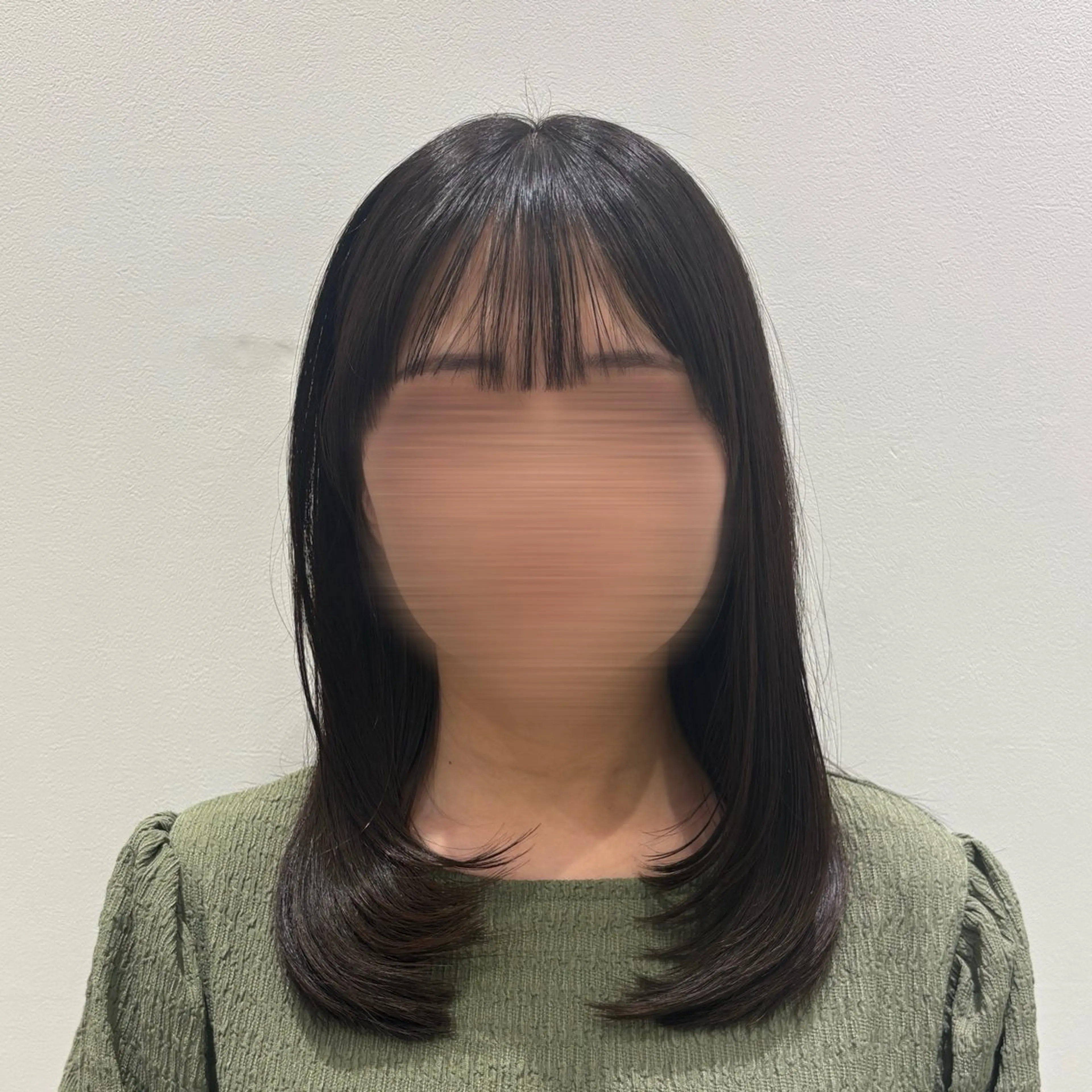 ロング 顔周りカット レイヤーカット カット AKARI /カットモデル募集中のヘアスタイル