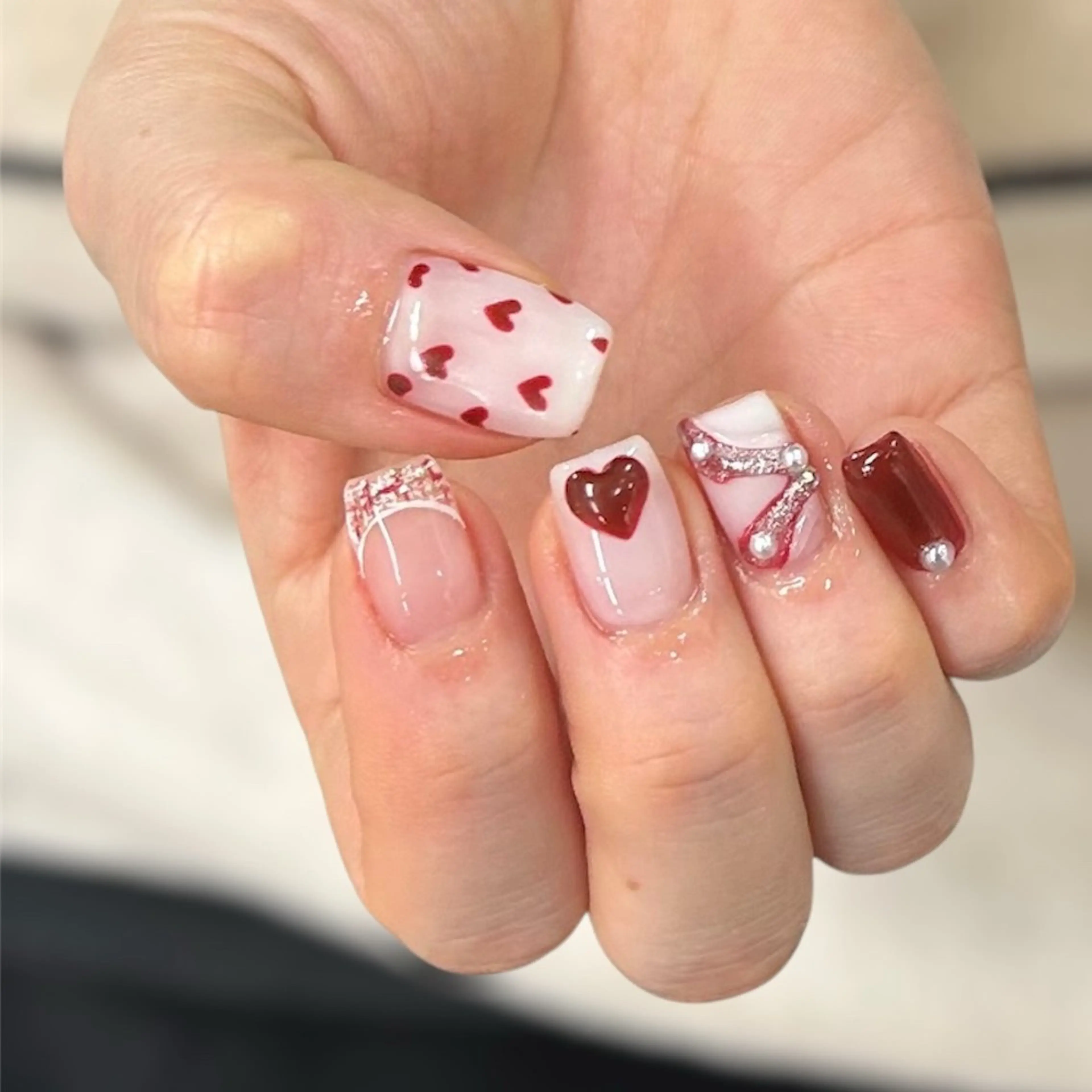 ネイル ハンドネイル アトリエ　ミモザ所属・いまむら あかりのネイルデザイン