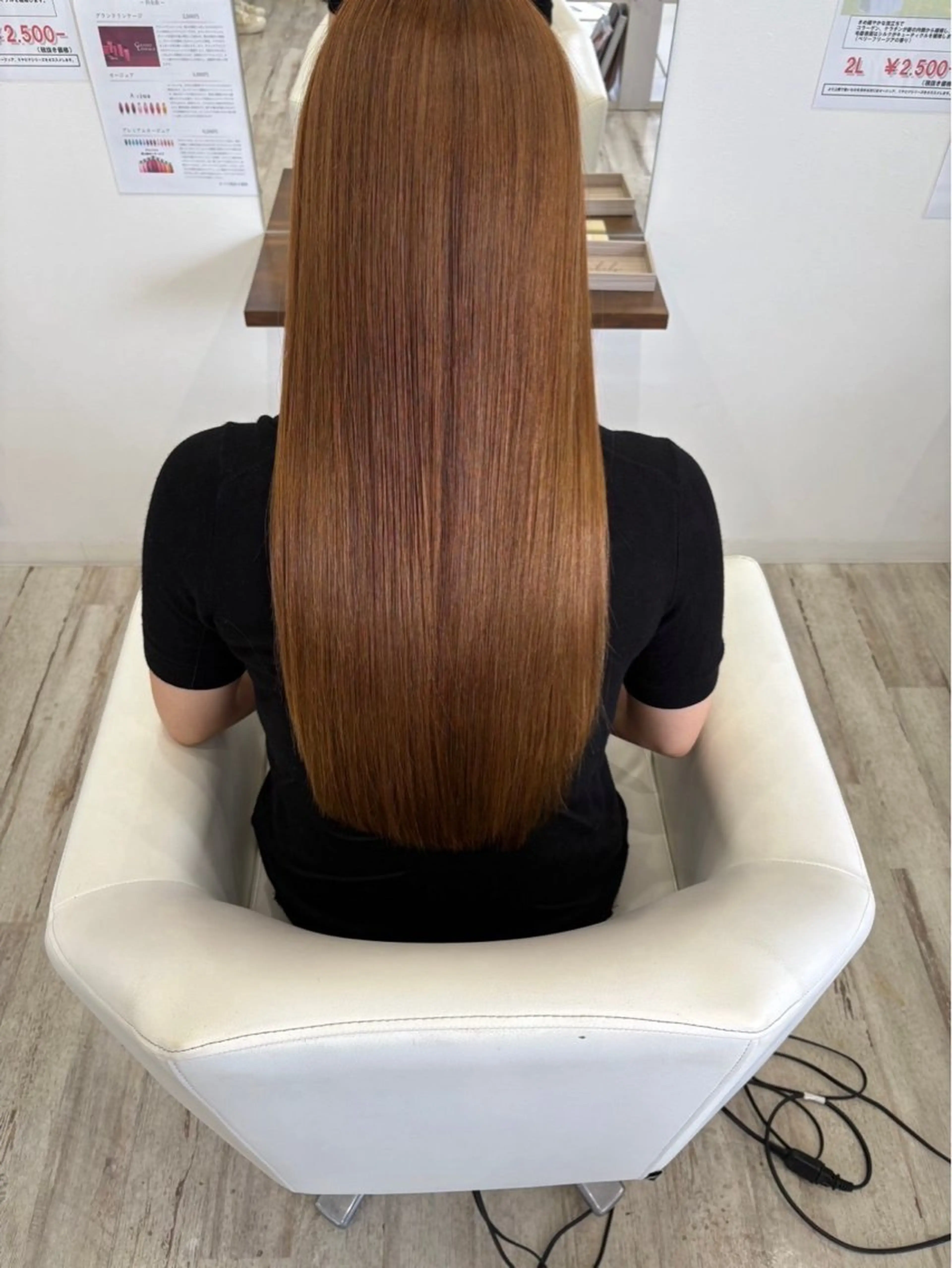 髪質改善縮毛矯正トリートメント➕カットの写真