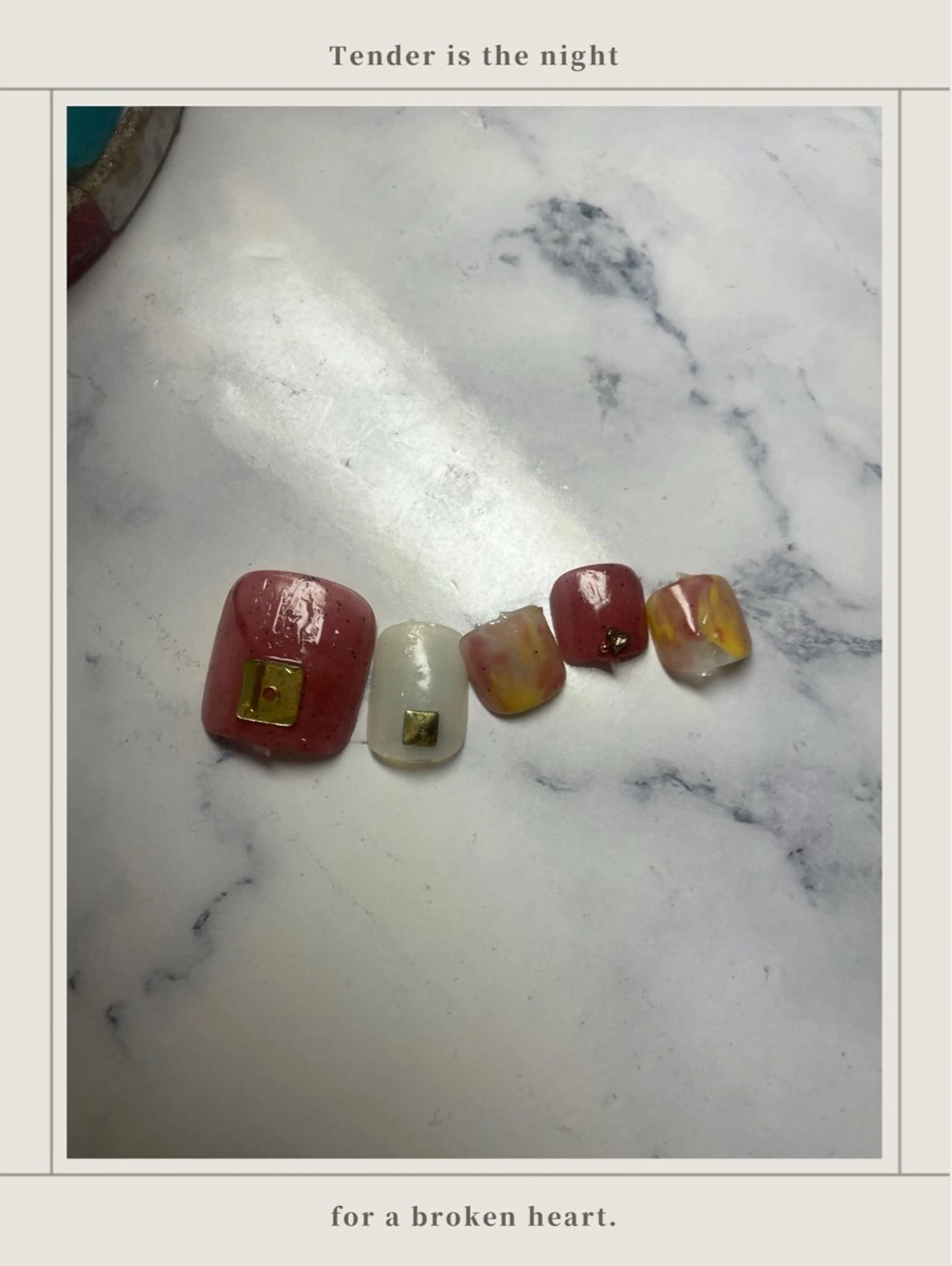 ネイル フットネイル ジェルネイル ニュアンスネイル NAIL★M 真紀のネイルデザイン