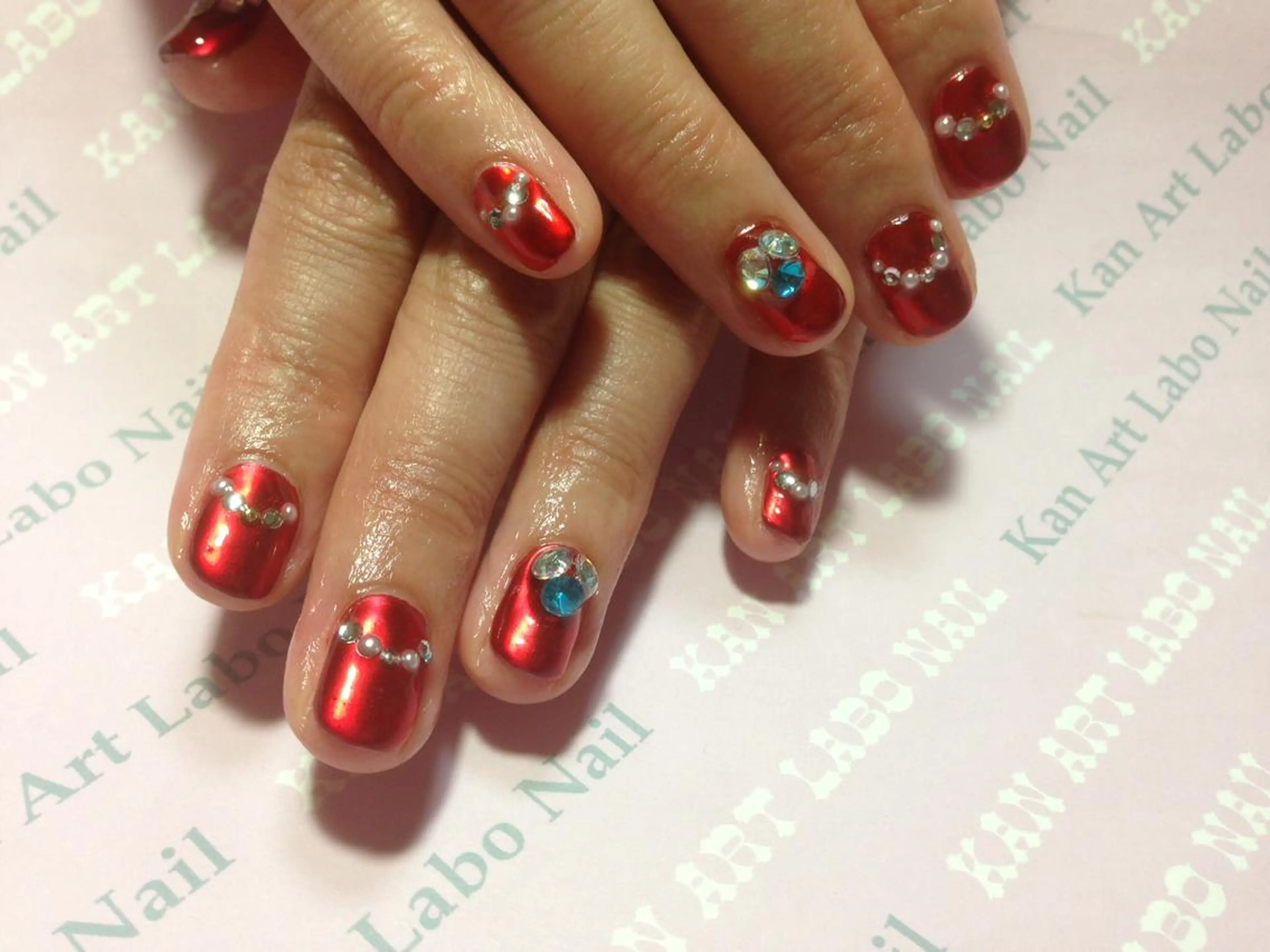 【初回限定】シンプルジェルネイル【付け放題】(オフ無し) ハンドの写真