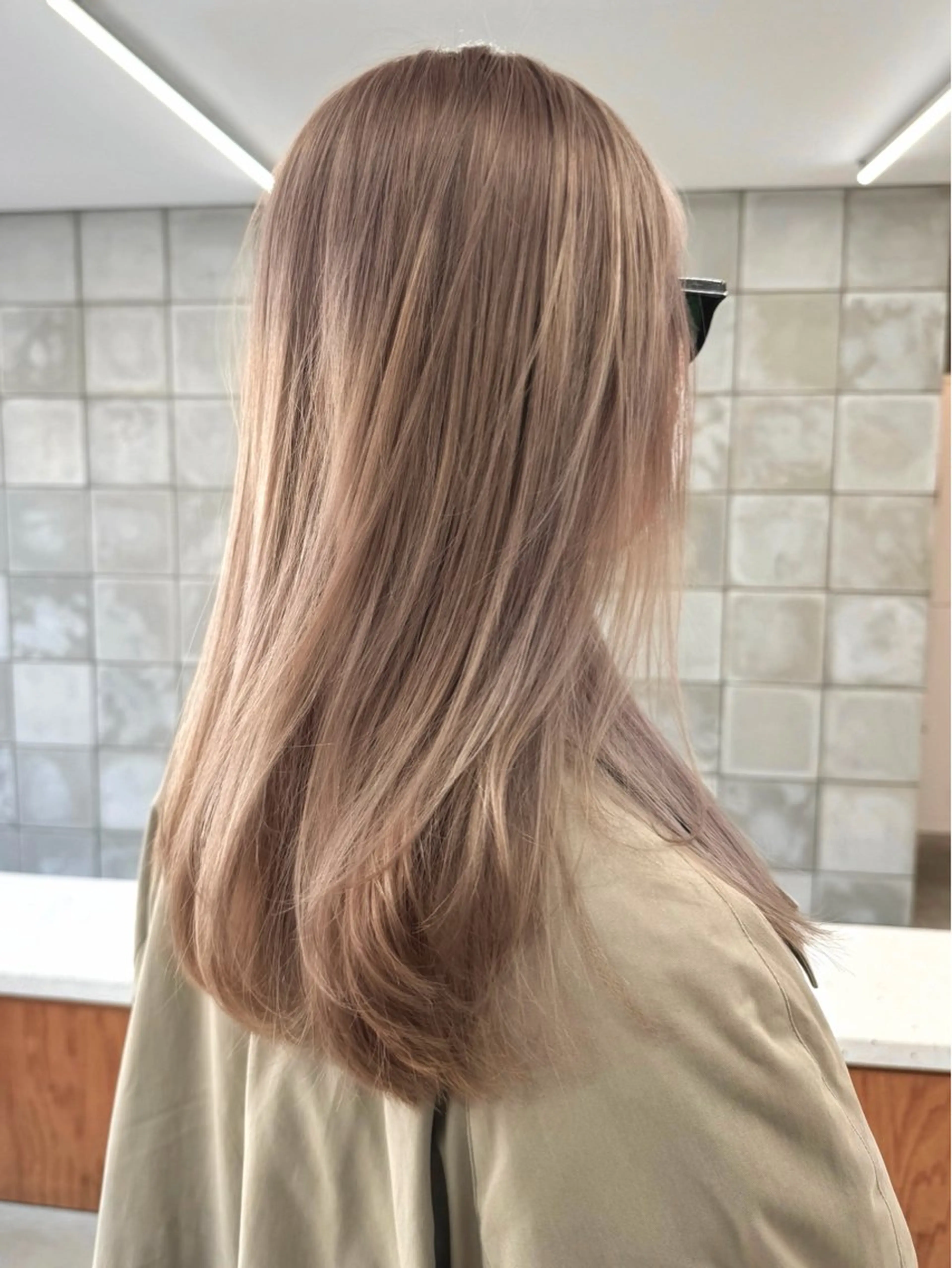 ミディアム カラー カット ヘアカラー トリートメント Kaito🐶/ デザイン/レイヤーのヘアスタイル