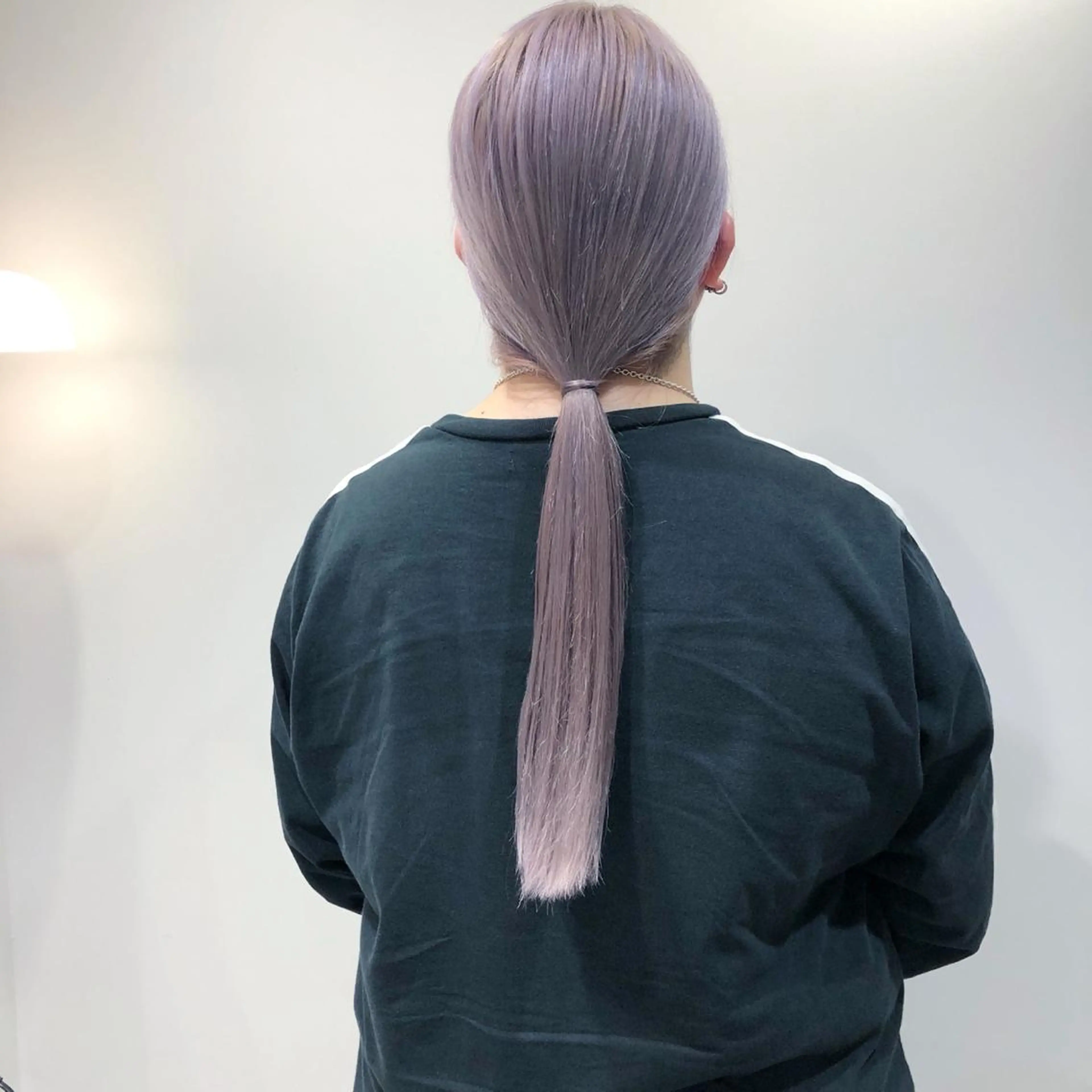 ロング カラー ヘアアレンジ ベージュカラー ハイトーンカラー ラベンダーカラー ラベンダーベージュ ピンクカラー カット ヘアカラー トリートメント 🌸ハイトーン 新田　廉 🌸のヘアスタイル