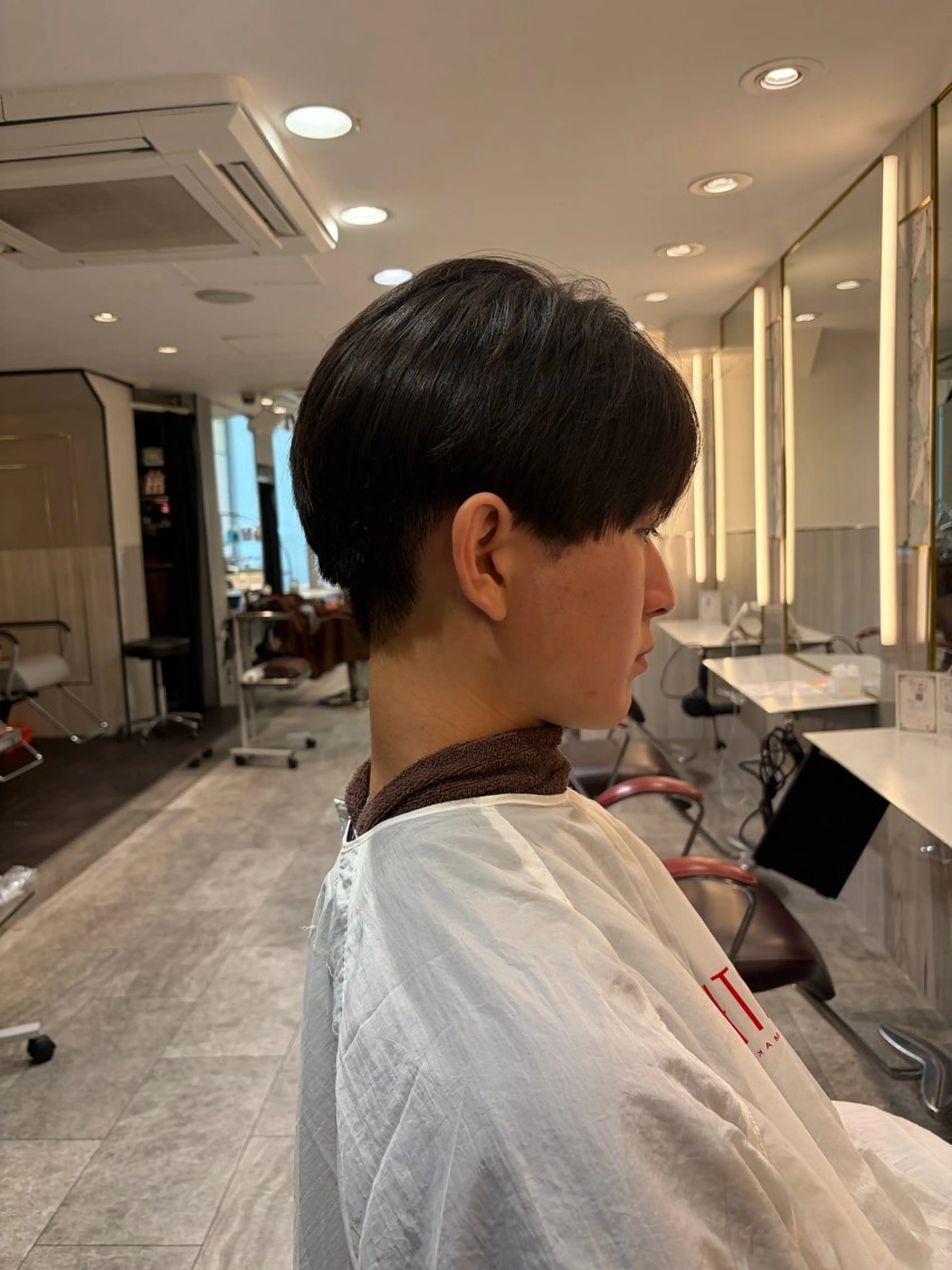 メンズ earth銀座 青山🩵のヘアスタイル