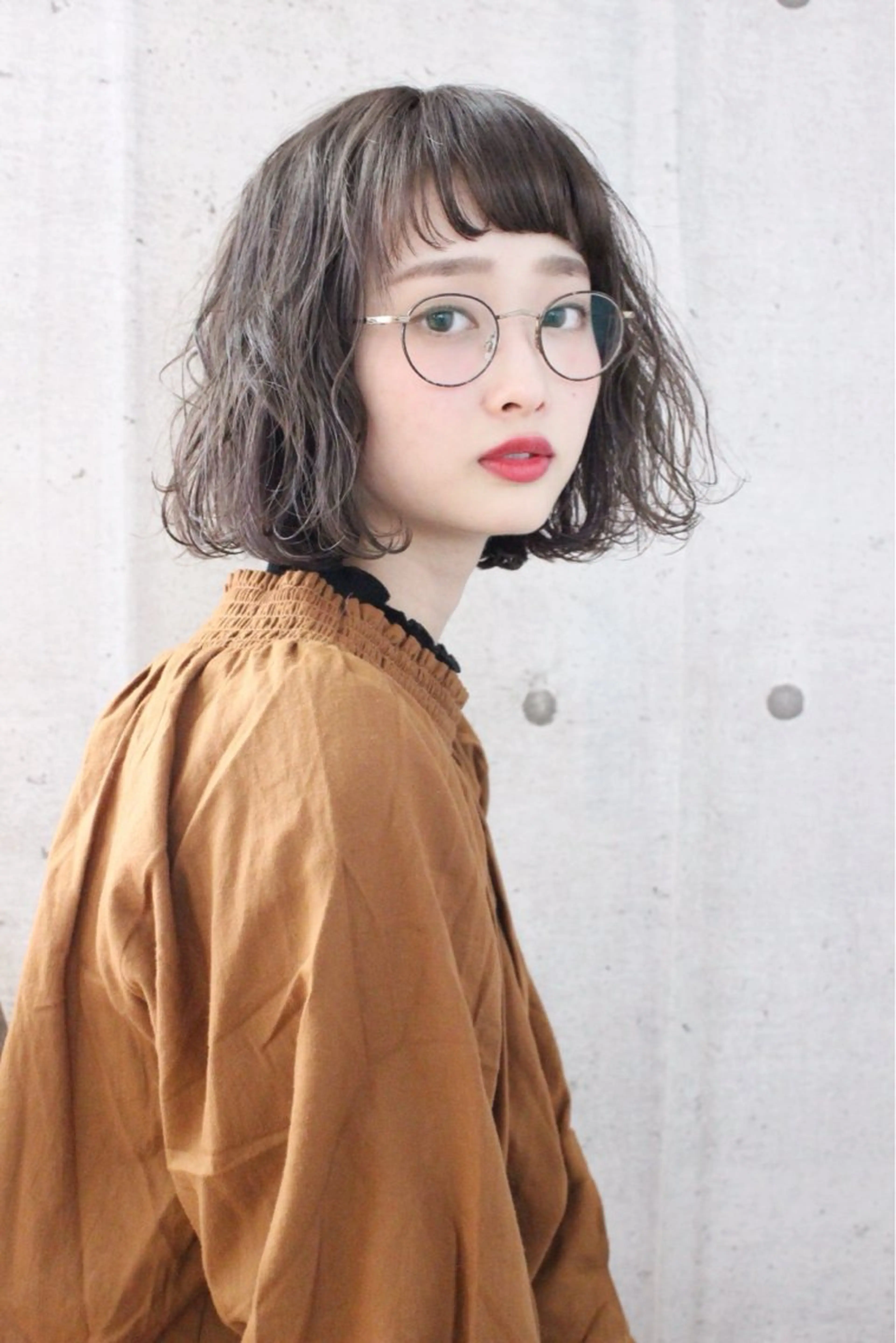 ショート カラー パーマ 小顔カット カット ヘアカラー パーマ トリートメント ooit 【オーイット】のヘアスタイル