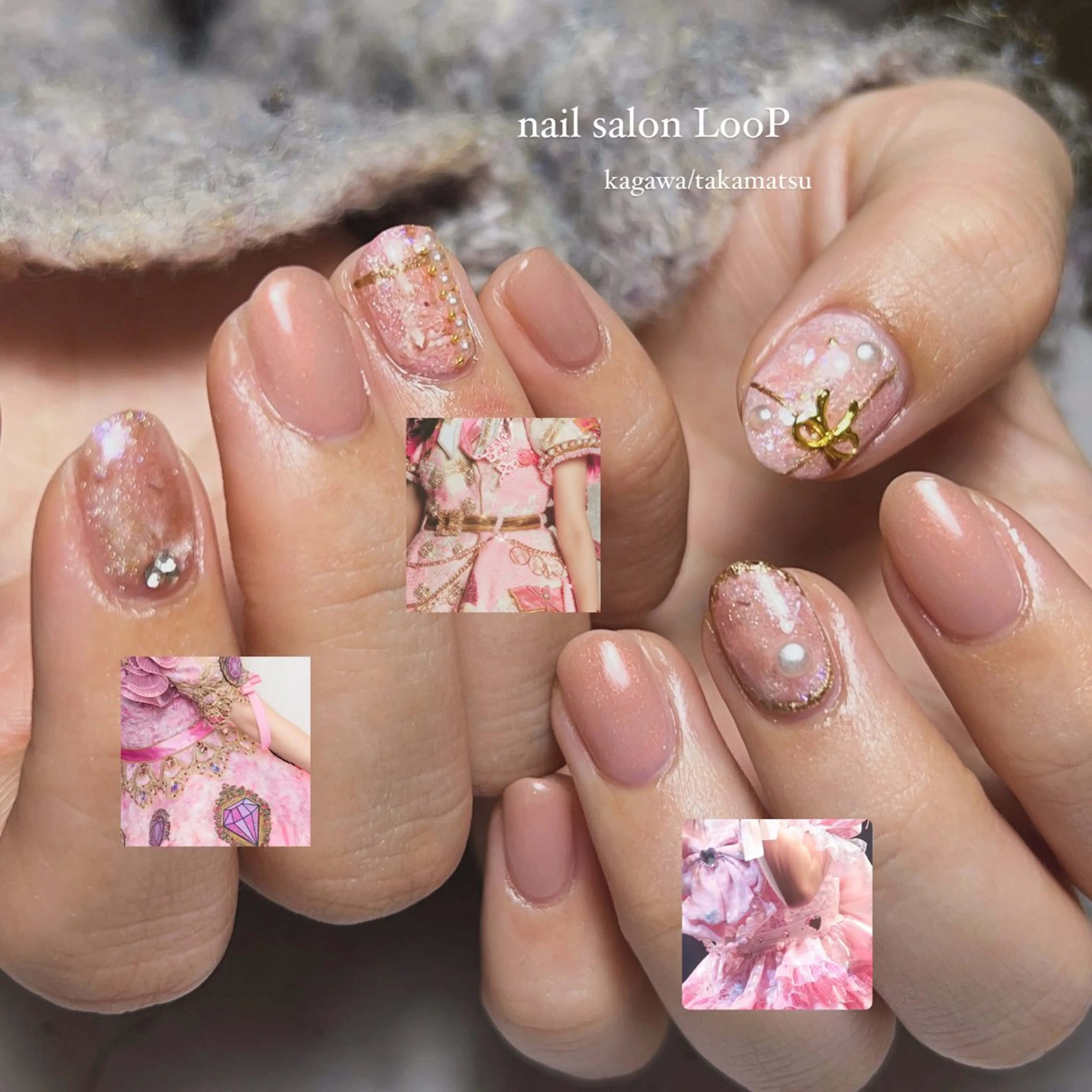 ネイル ハンドネイル LooP riho / nuanceのネイルデザイン