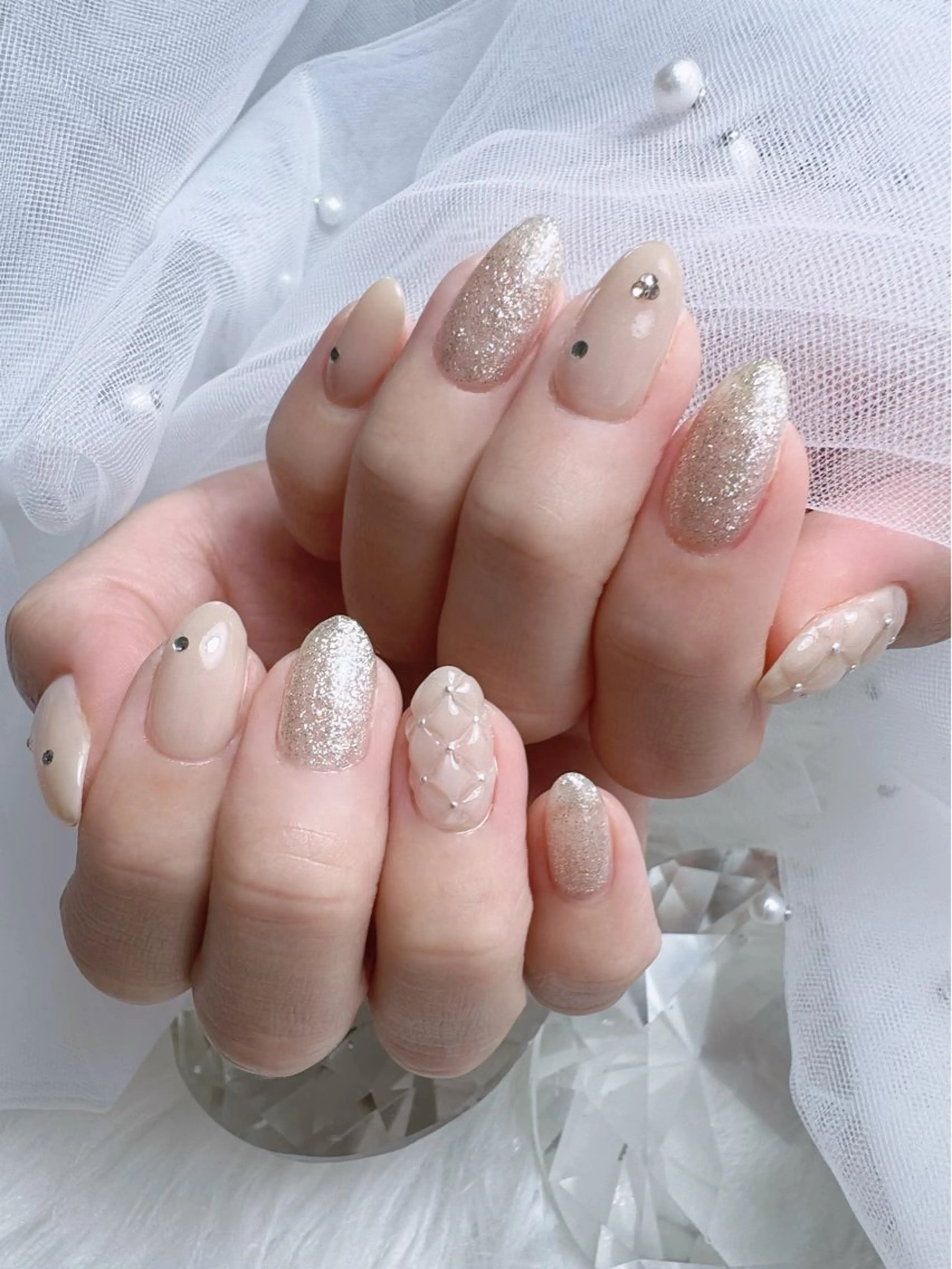 ネイル ハンドネイル BIJOU yuzuのネイルデザイン