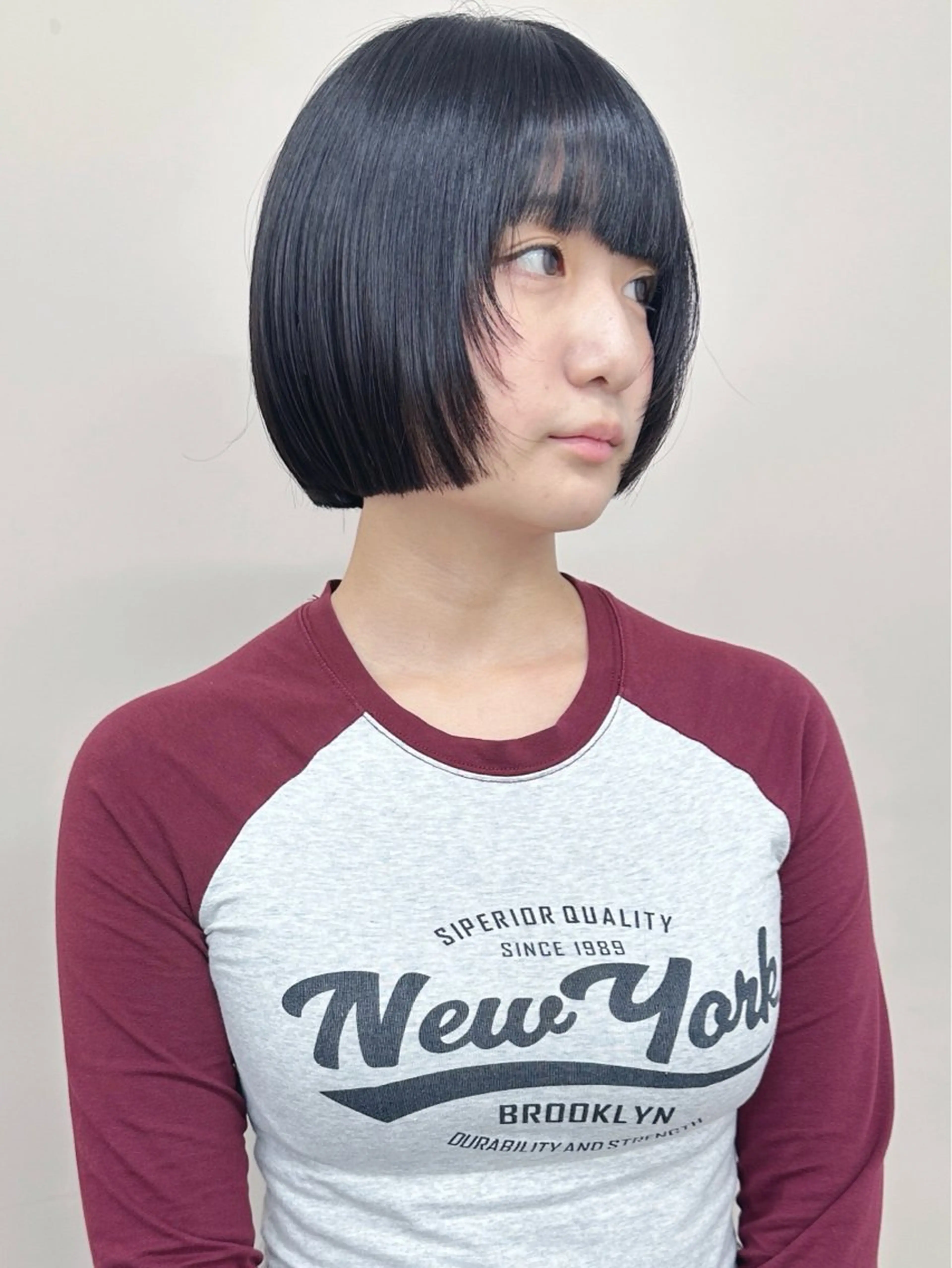 ショート カット ボブ/ゆるふわ ボブパーマ/とういのヘアスタイル