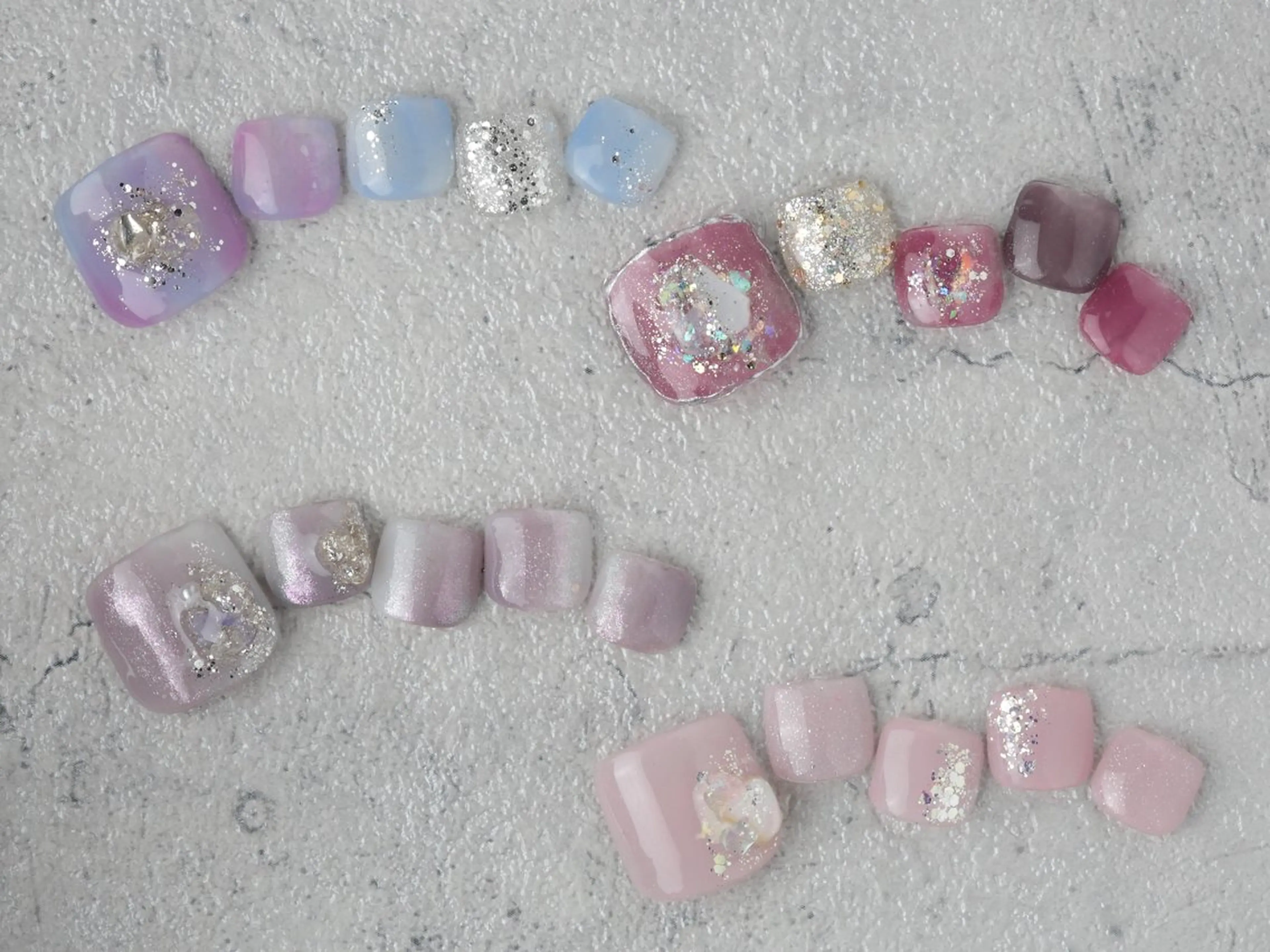 ネイル フットネイル re.lief nailのネイルデザイン