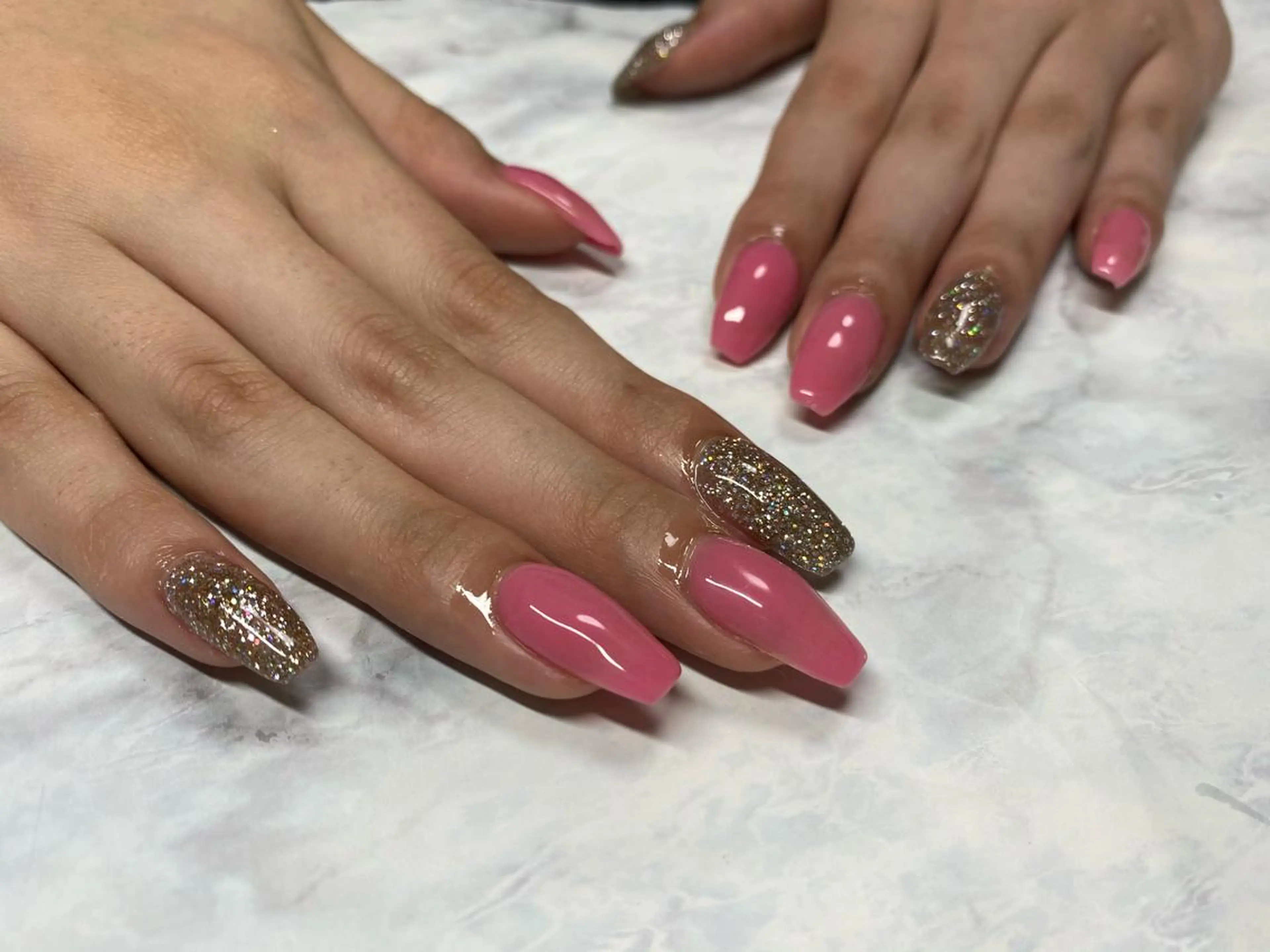 ネイル ハンドネイル フットネイル Mana‪ ‪·͜· ❤︎‬のネイルデザイン