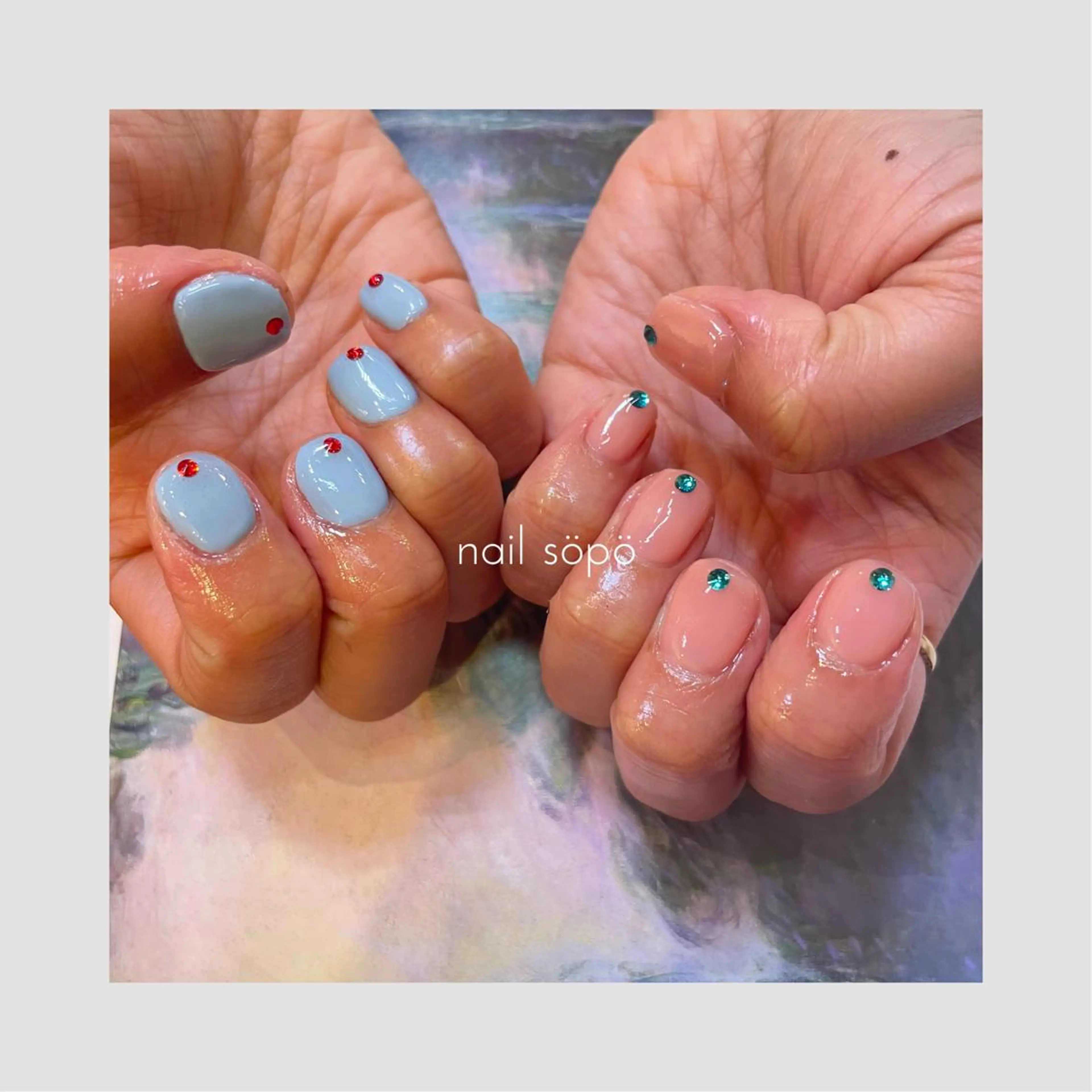 ネイル 自由が丘✳︎奥沢 nail söpöのネイルデザイン