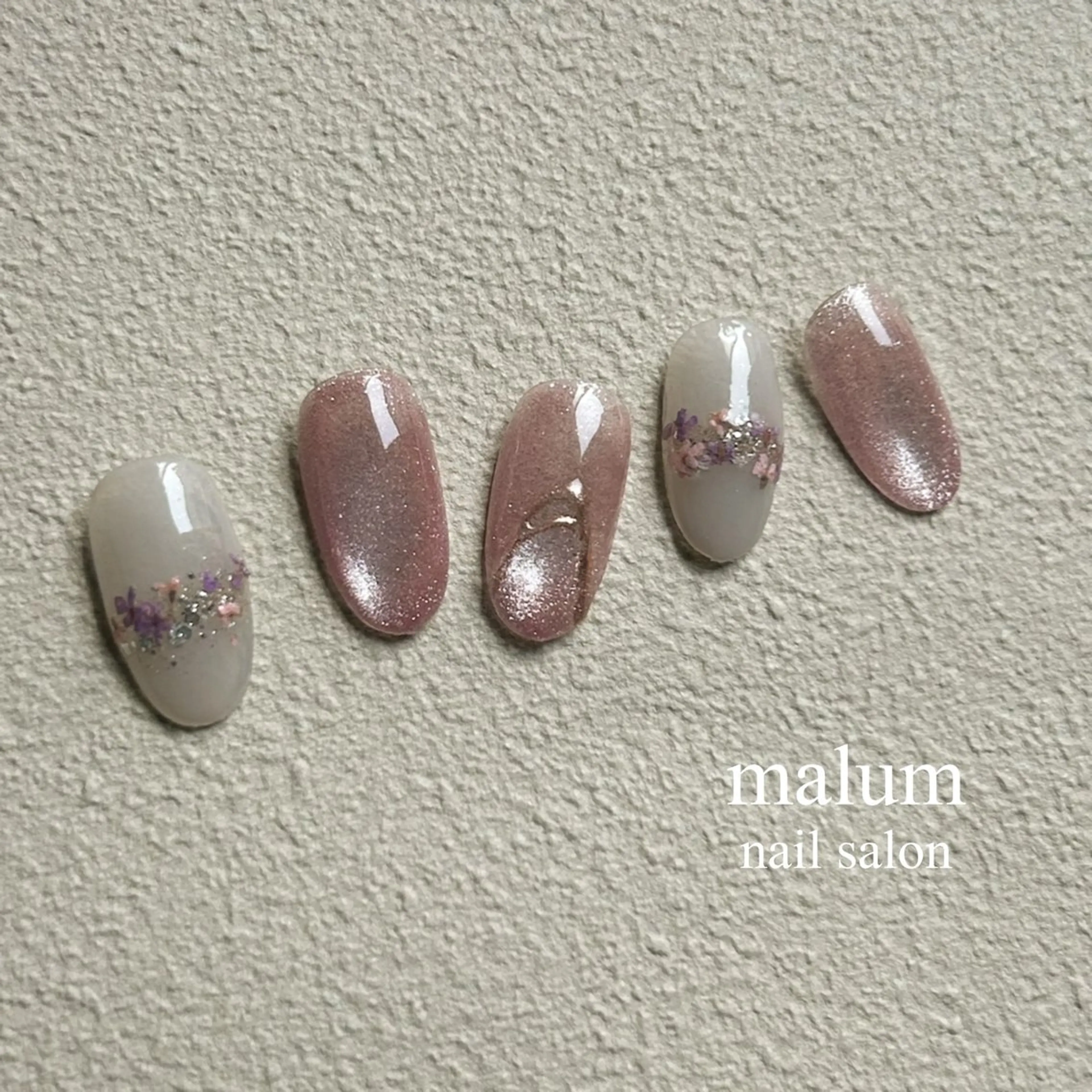 ネイル ハンドネイル malum nailのネイルデザイン
