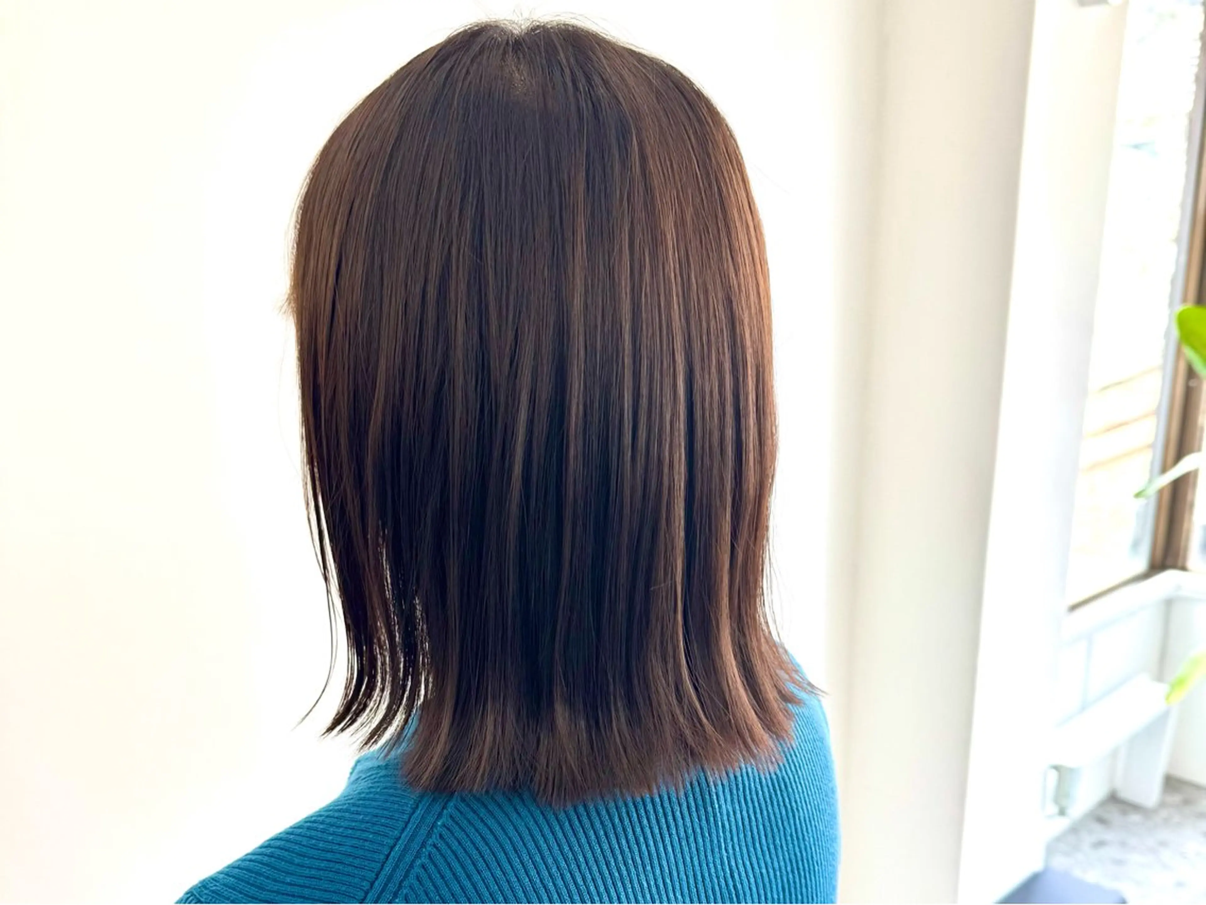 ミディアム 箕面☆髪質改善☆安田 聡志のヘアスタイル