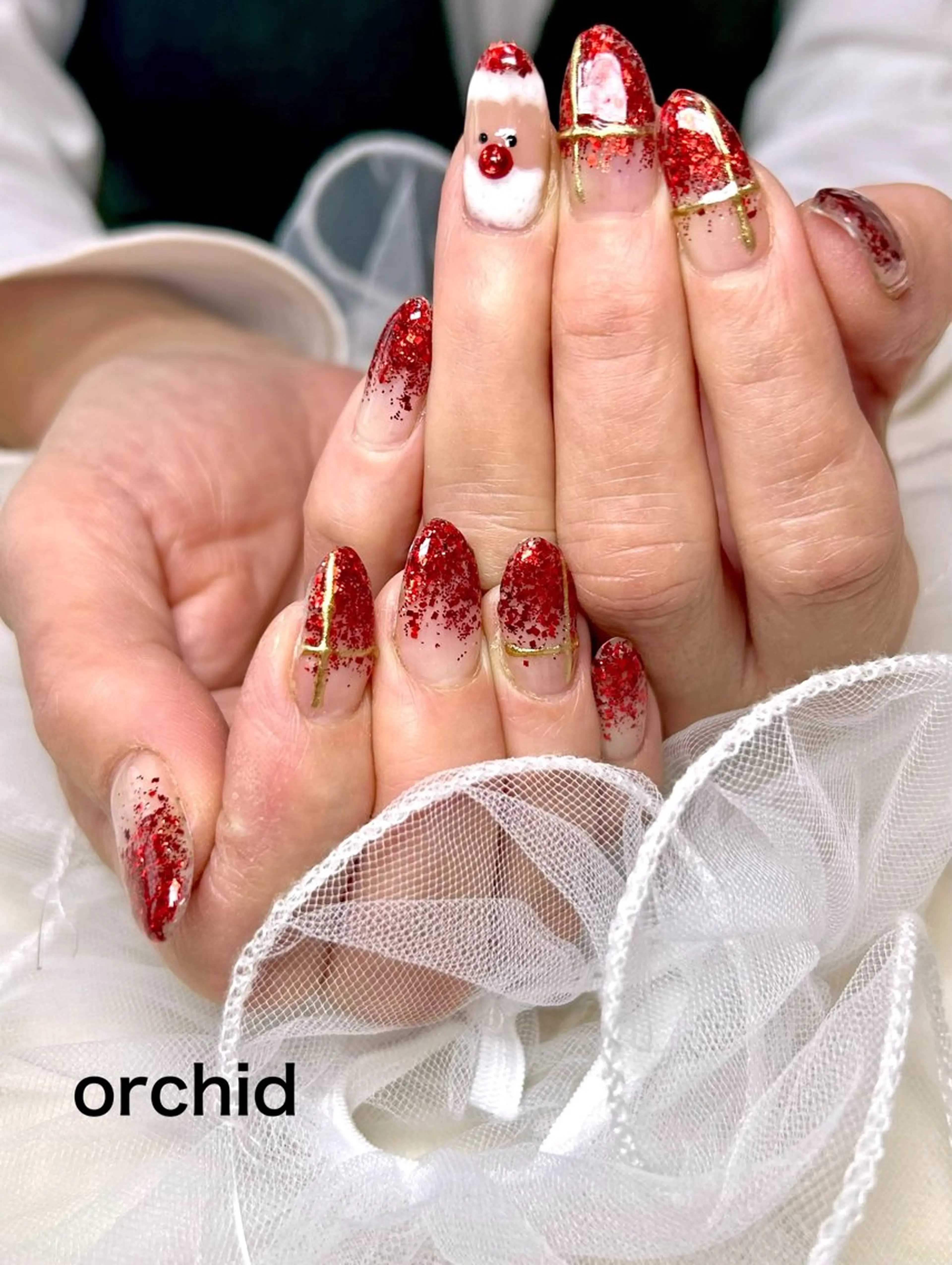 ネイル orchid ♡オーキッドのネイルデザイン