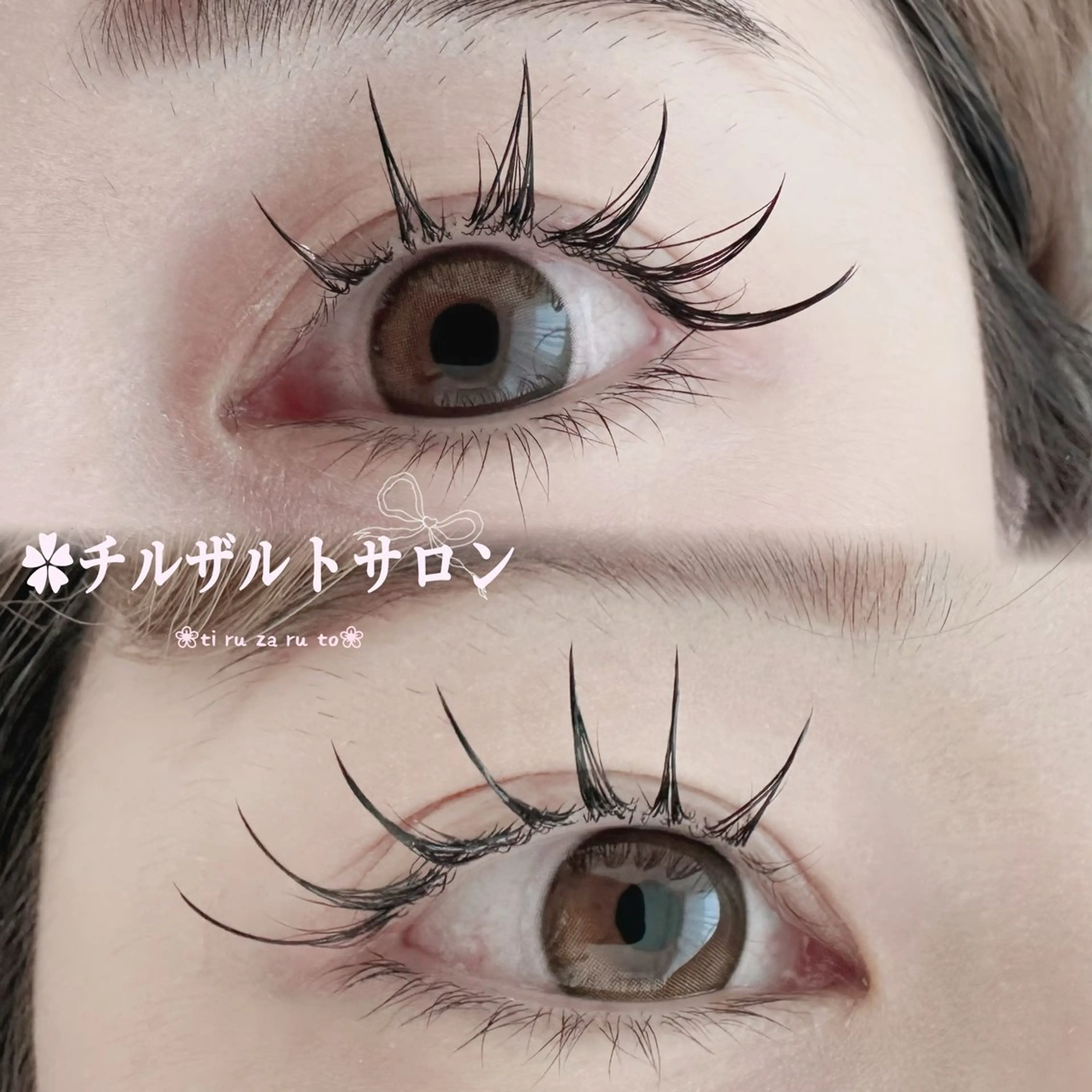 マツエク・マツパ フラットラッシュ マツパ パリエク 専門💋レナのマツエク・マツパデザイン