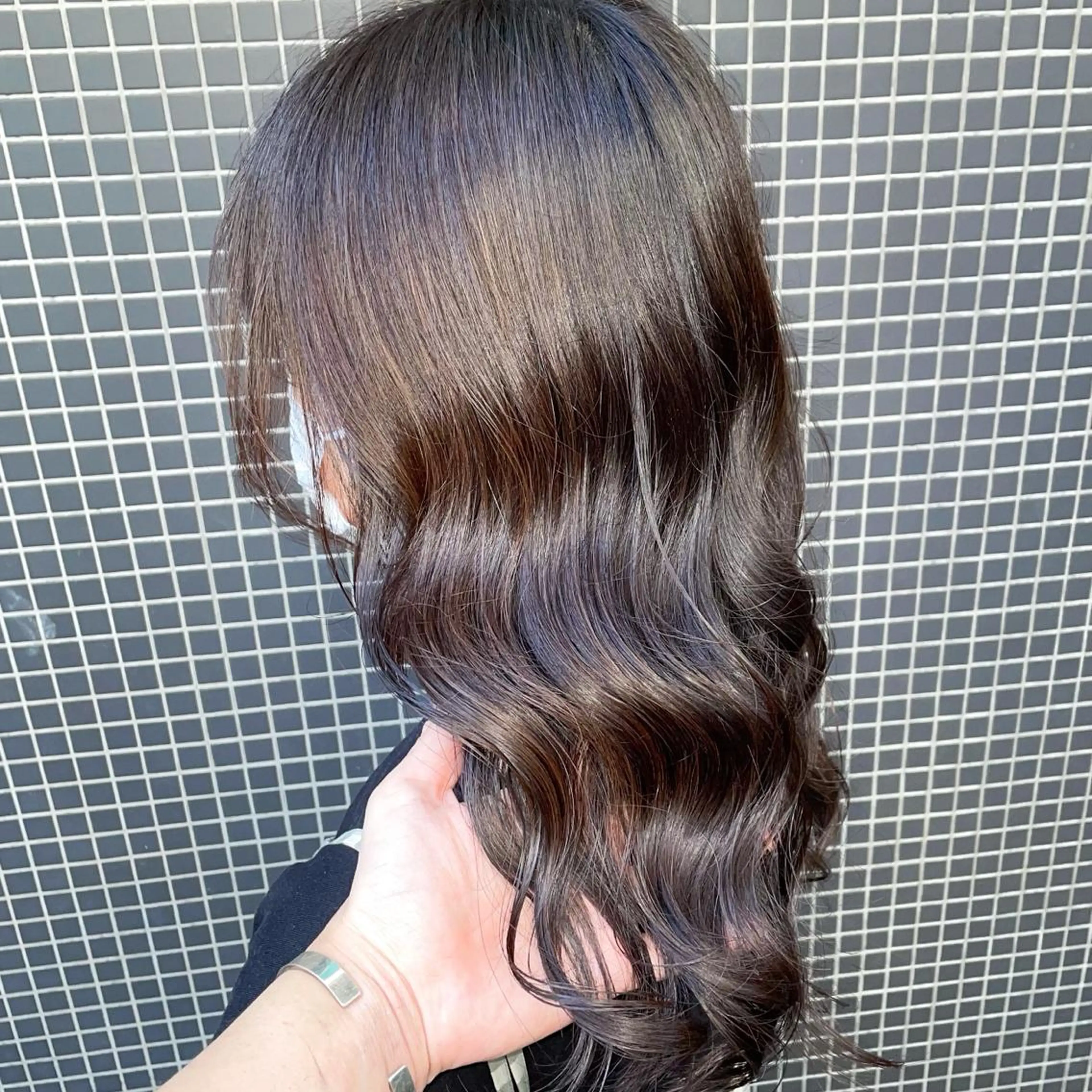 セミロング カラー ヘアカラー トリートメント 縮毛矯正/髪質改善 /韓国風　山川春輝のヘアスタイル