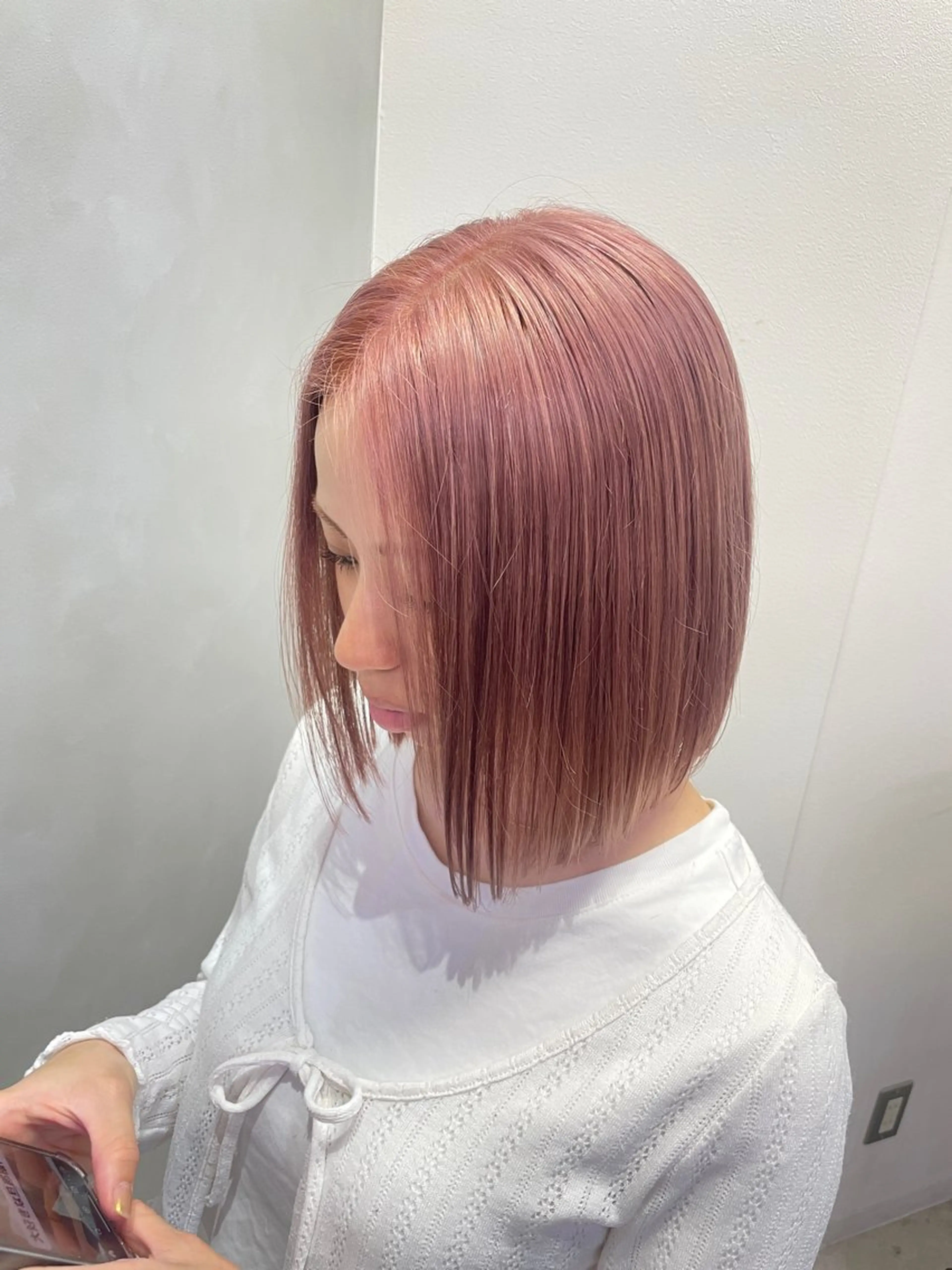 ショート カラー カット ヘアカラー トリートメント 16日~benji 福間店です　長木のヘアスタイル