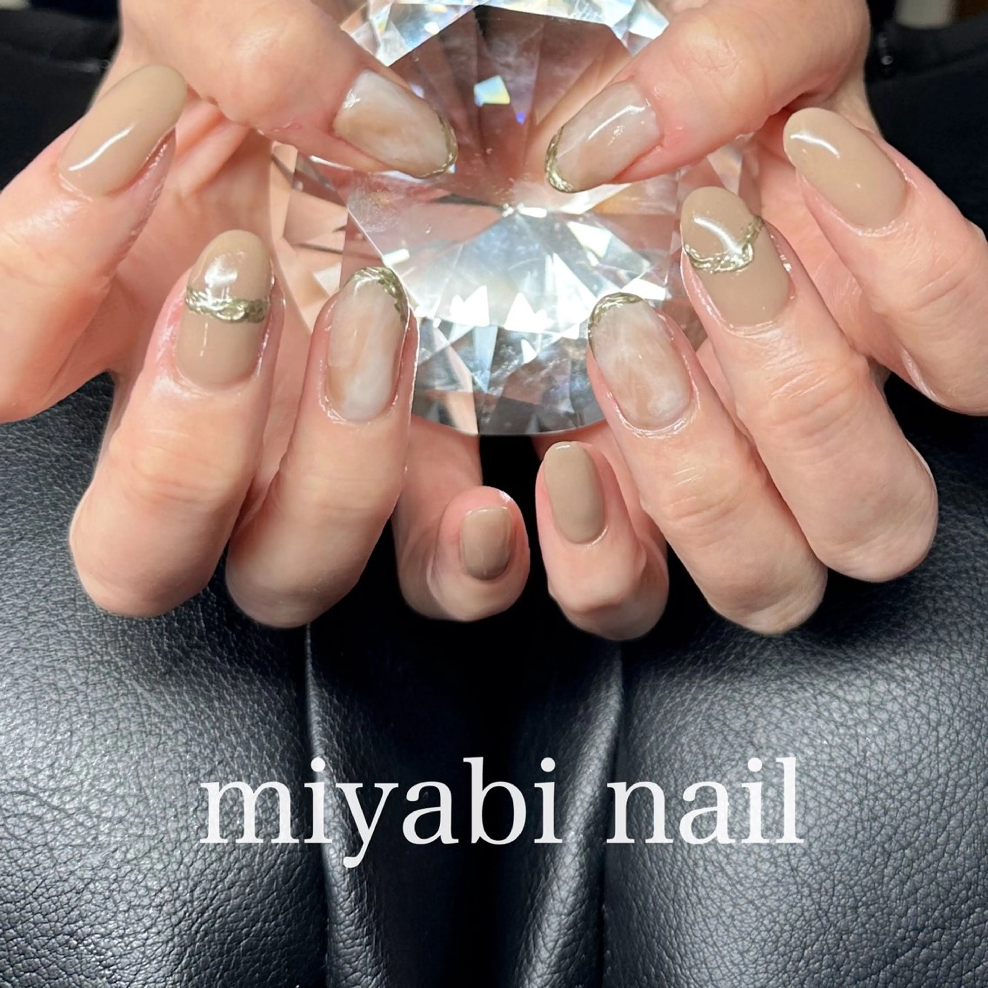 ネイル ハンドネイル miyabi nail 桂川駅近くのネイルデザイン