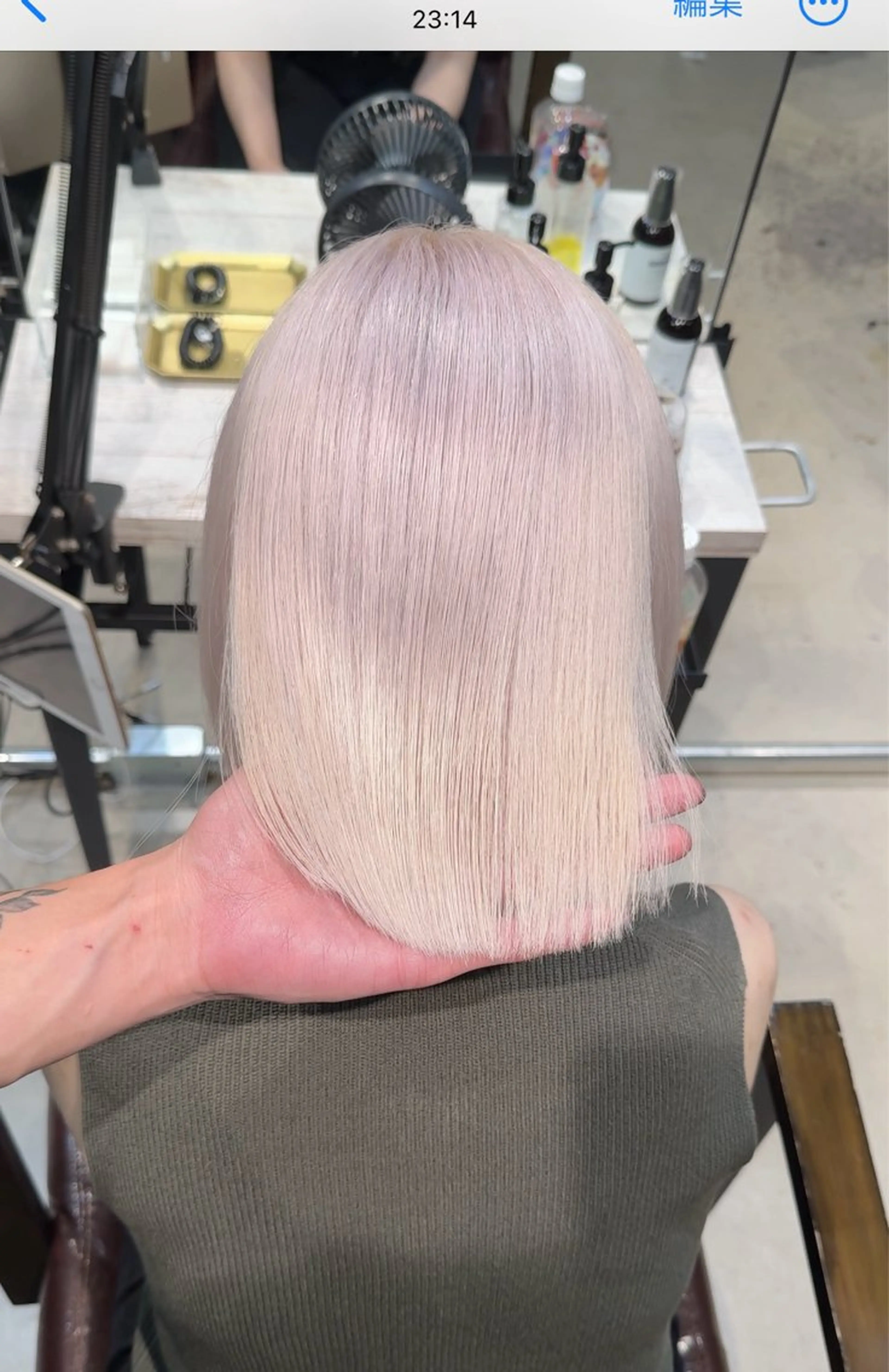 カラー レイヤーカット/ ボブカット/ケンヤのヘアスタイル