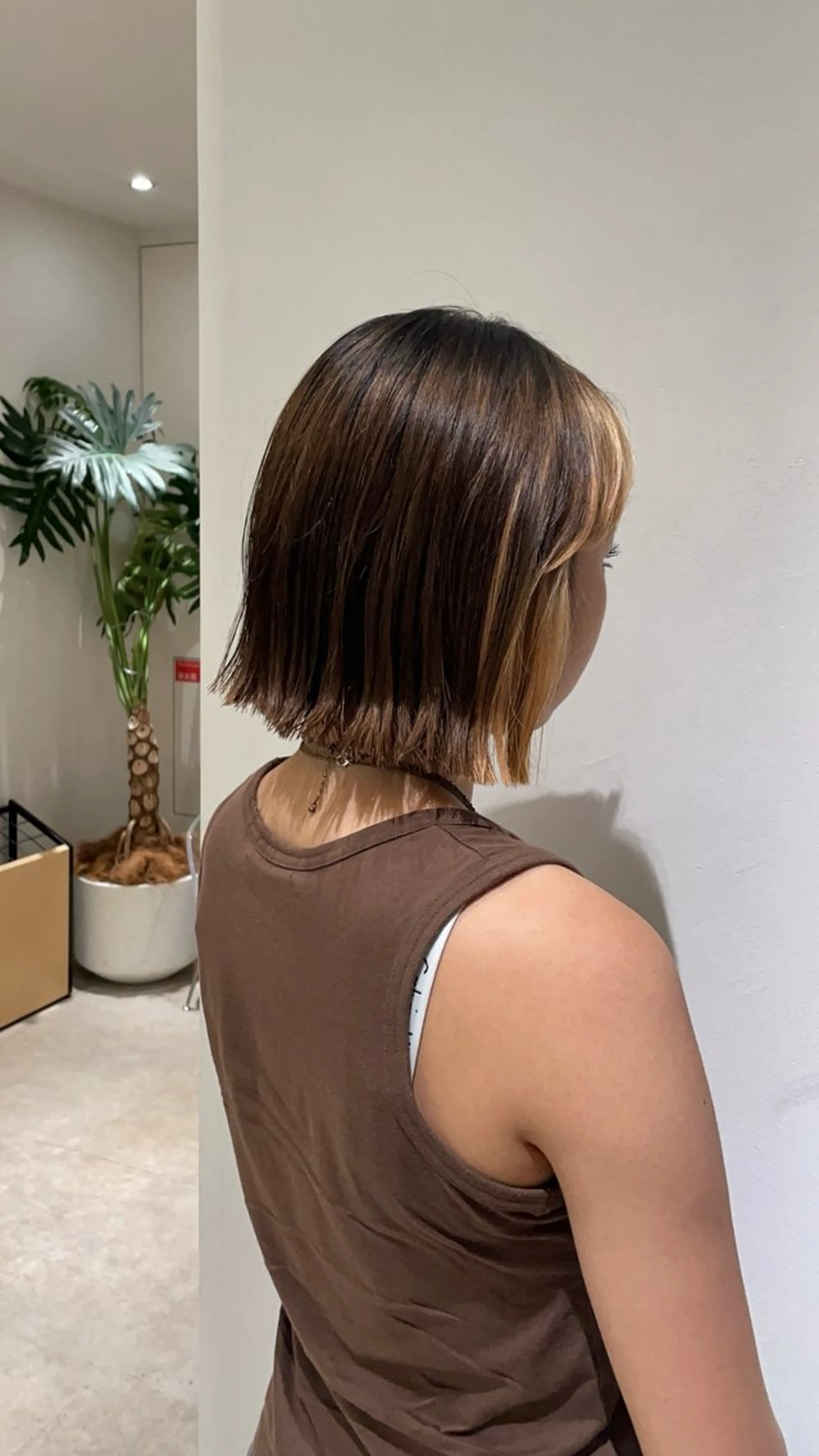 ミディアム カラー 新宿/韓国ボブ/ レイヤーボブしょうごのヘアスタイル