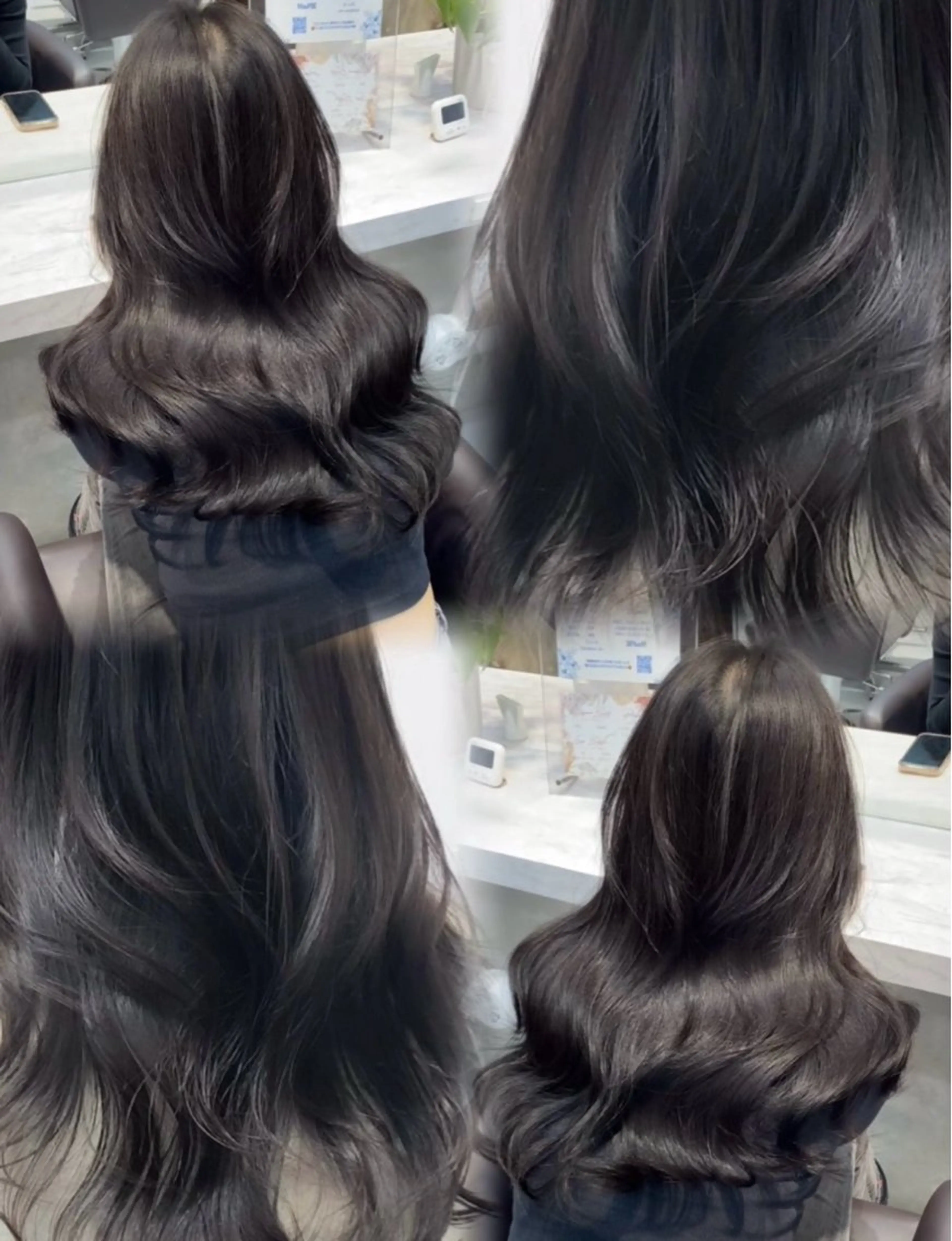 ロング カラー ヘアカラー トリートメント 【NeiRo】 艶カラー/ nicoのヘアスタイル