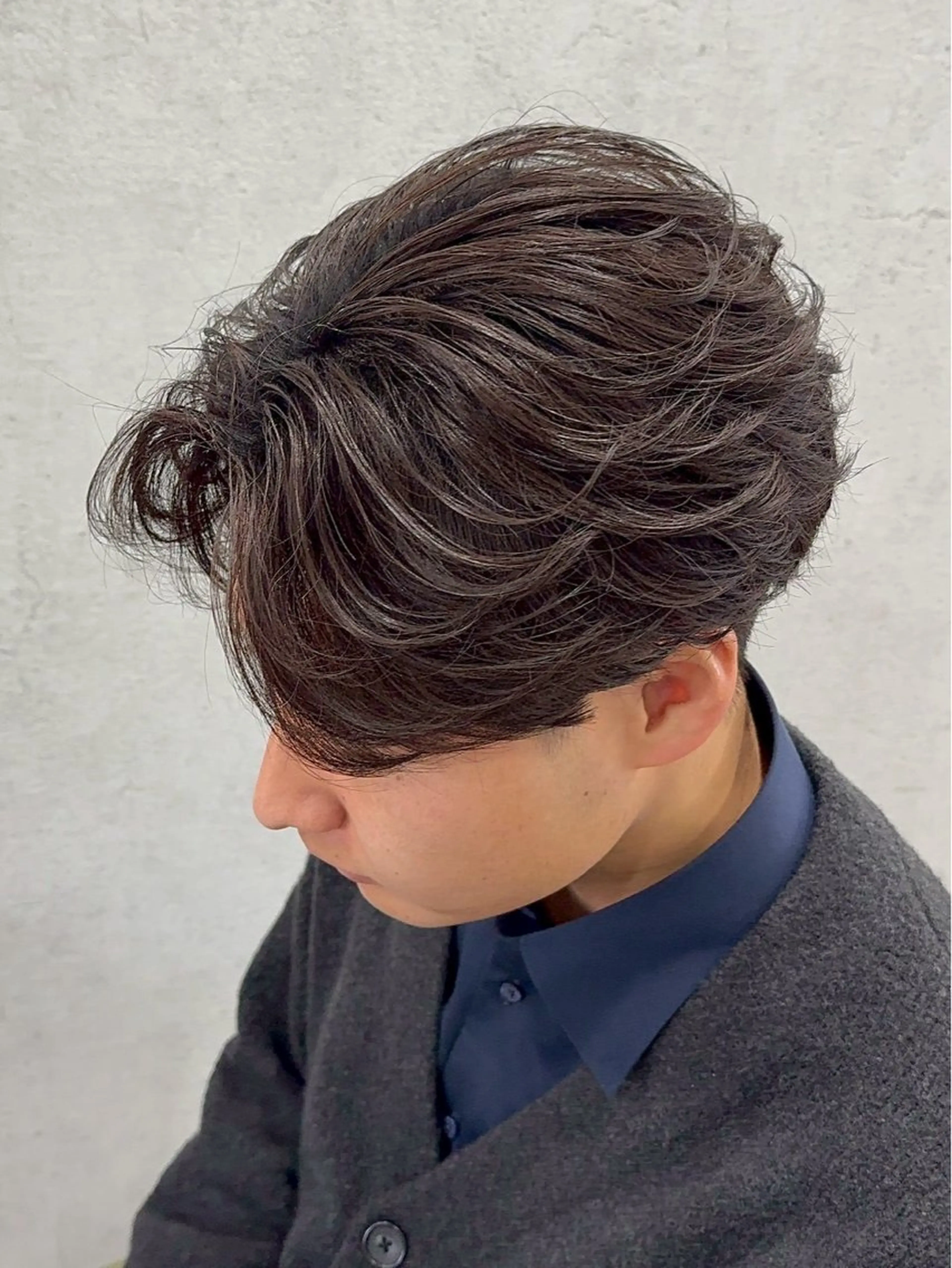 メンズ カット パーマ men'sカット.パ ーマHIKARI🐥のヘアスタイル