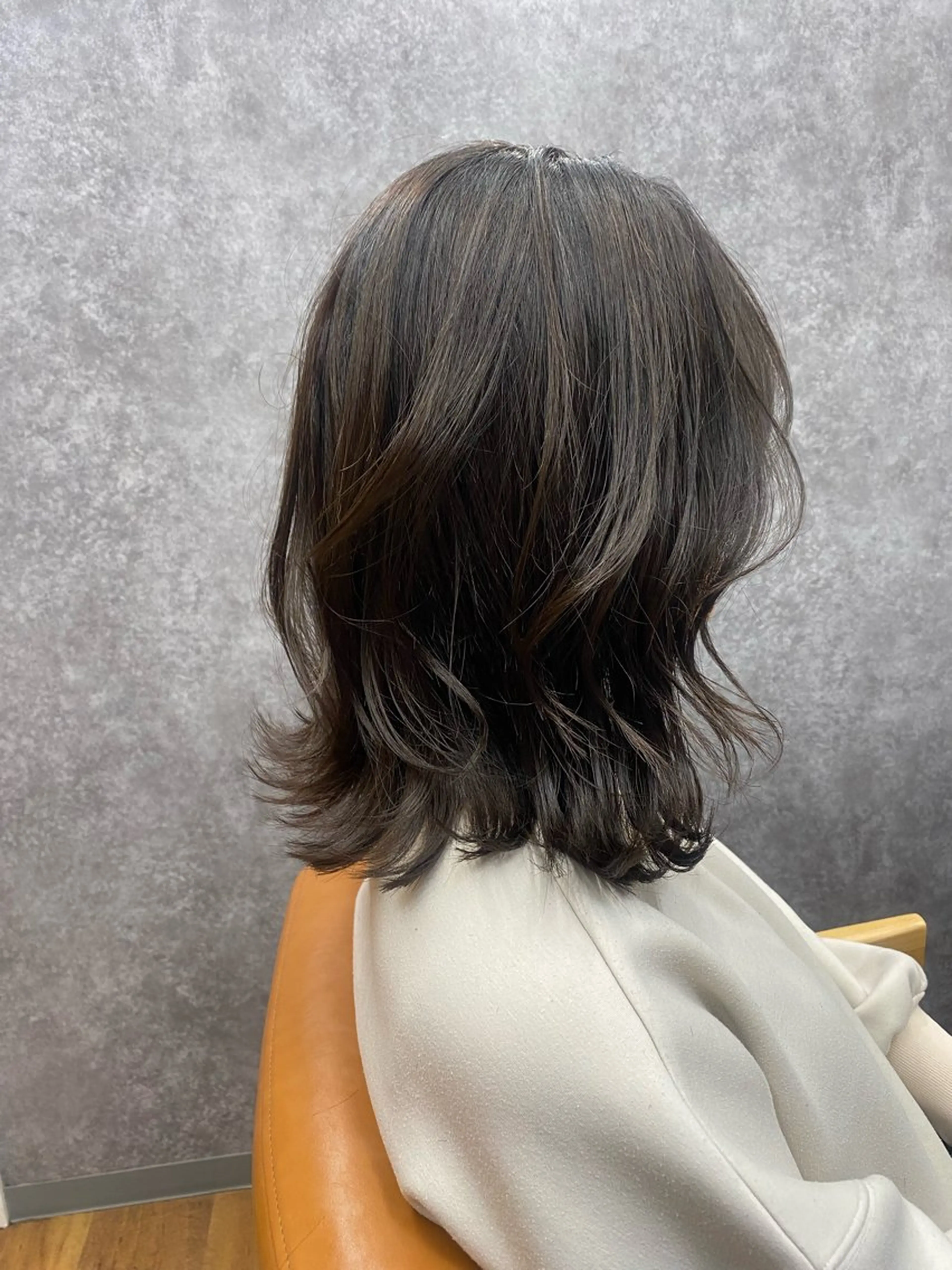 ミディアム ボブレイヤー ボブ レイヤーカット カット トリートメント 初めてのレイヤーは お任せ！川緑　一吹のヘアスタイル