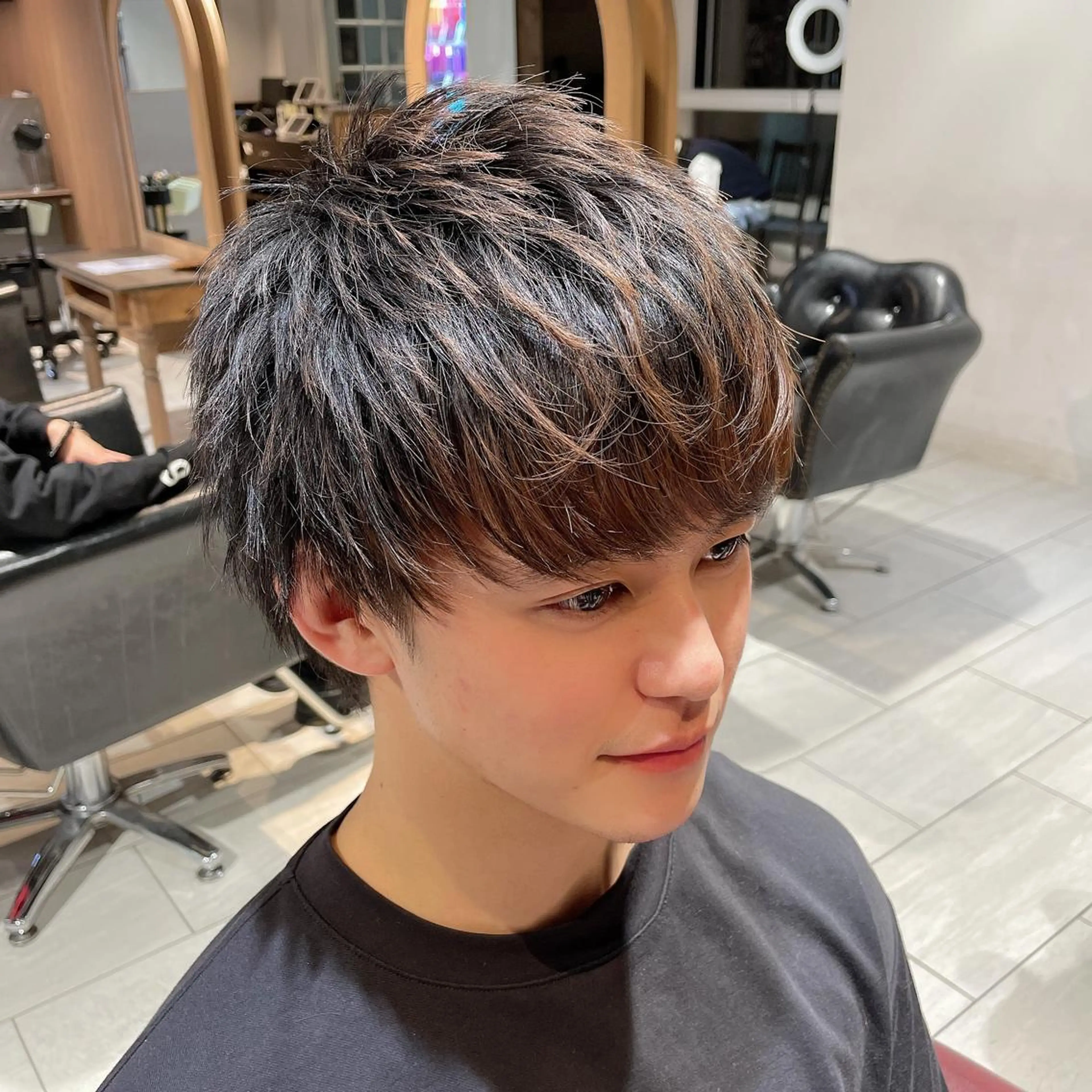 ショート メンズ カット 🌈最新髪質改善🌈 石田のヘアスタイル