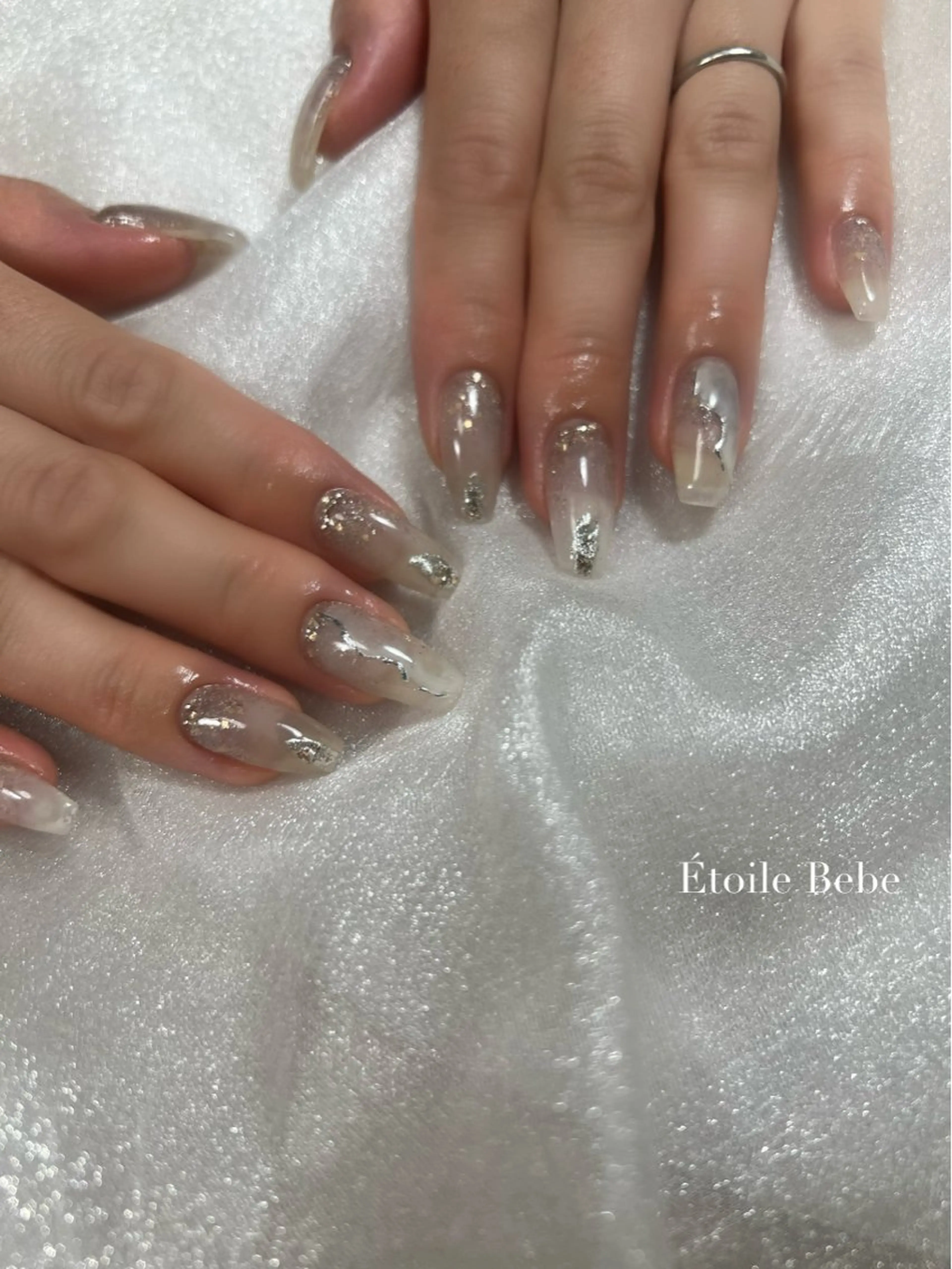 ネイル フラッシュネイル マグネットネイル ニュアンスネイル ワンカラーネイル ハンドネイル Étoile Bebeのエステ・リラクイメージ