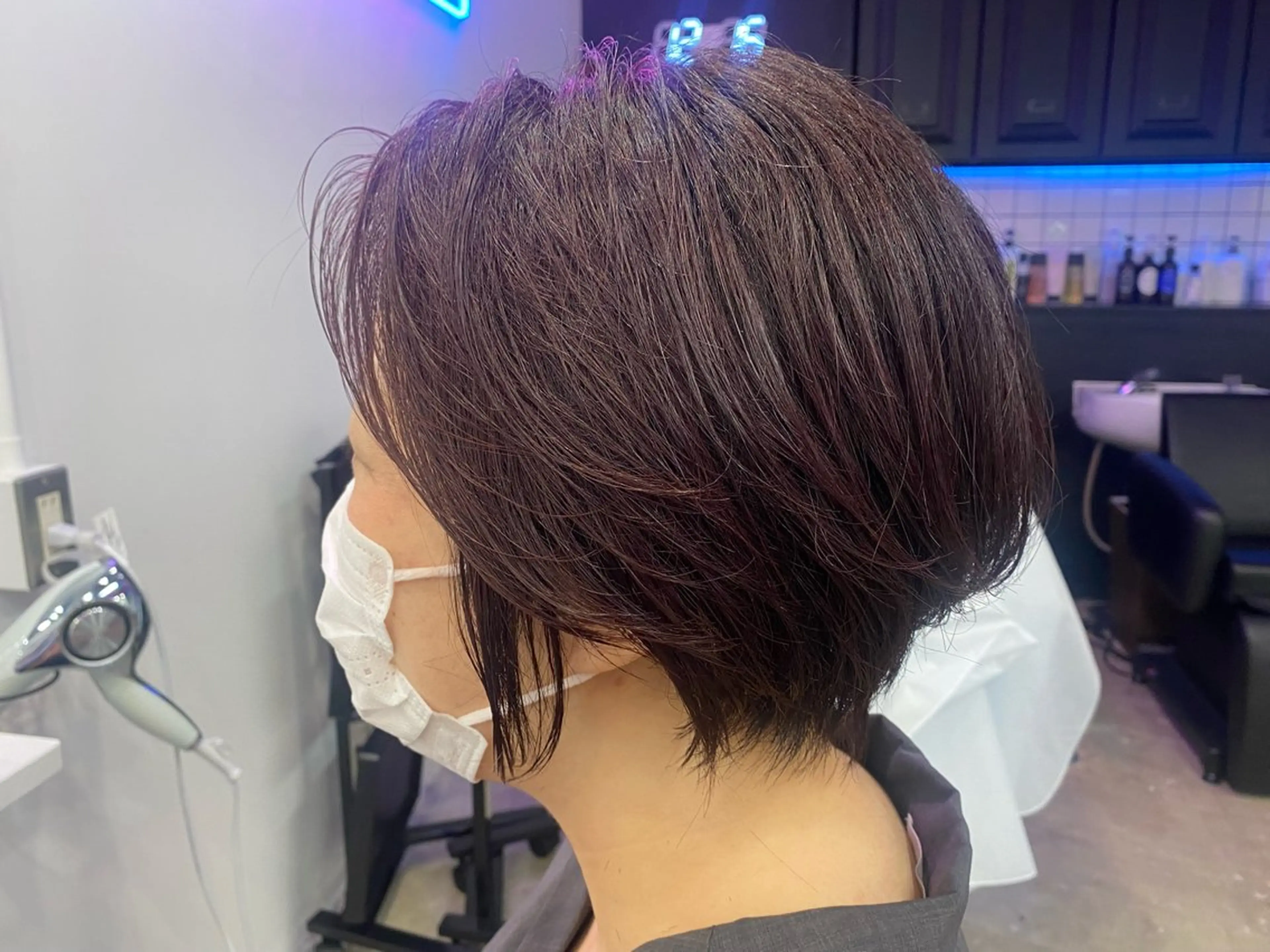 ショート ショートヘア カット ヘアカラー トリートメント 【ウルフ/レイヤー/ 白髪ぼかし】タツヤのヘアスタイル