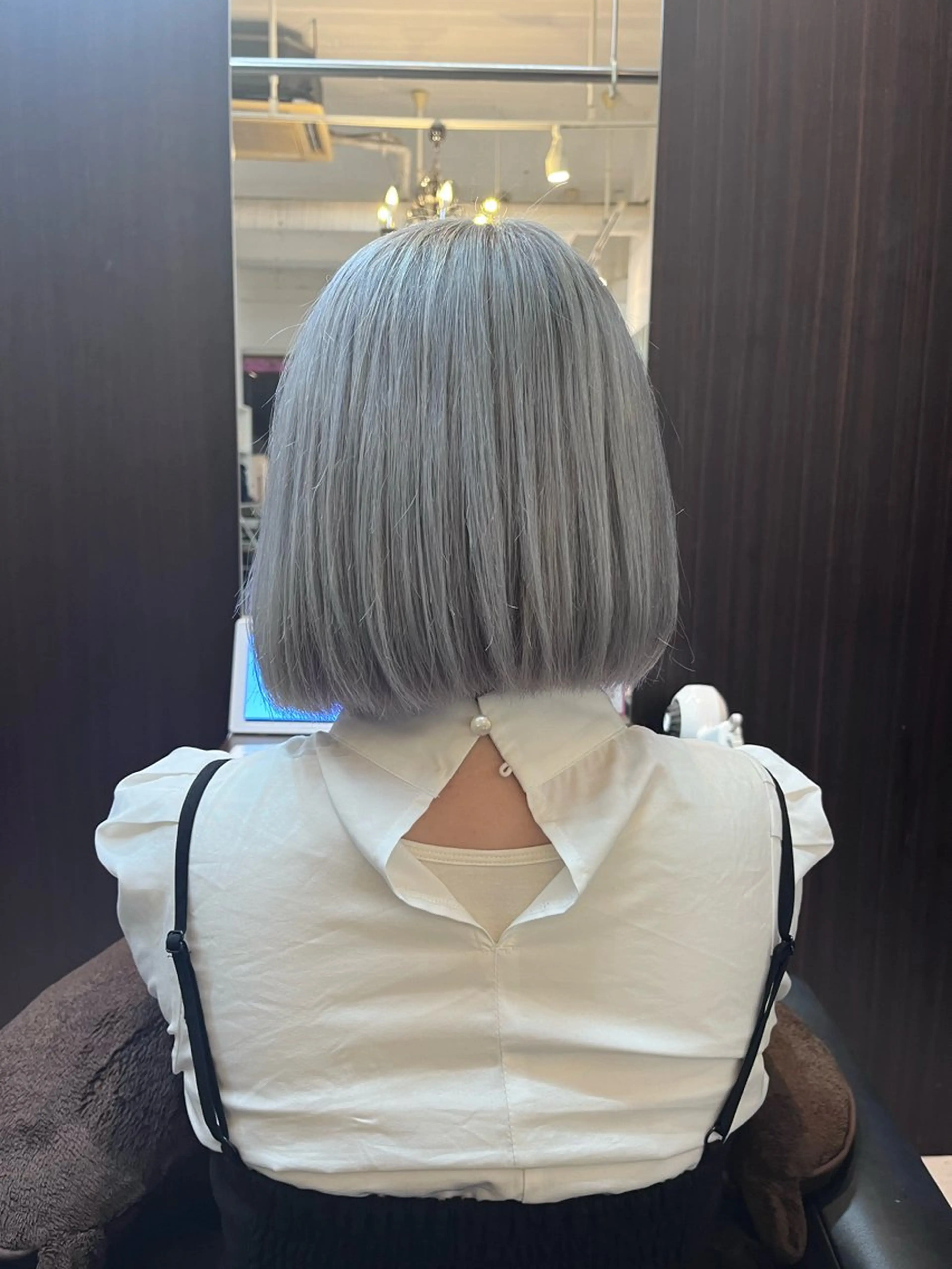 ショート パープルカラー STREAM HAIR所属・🍒 SANA🍒のヘアスタイル