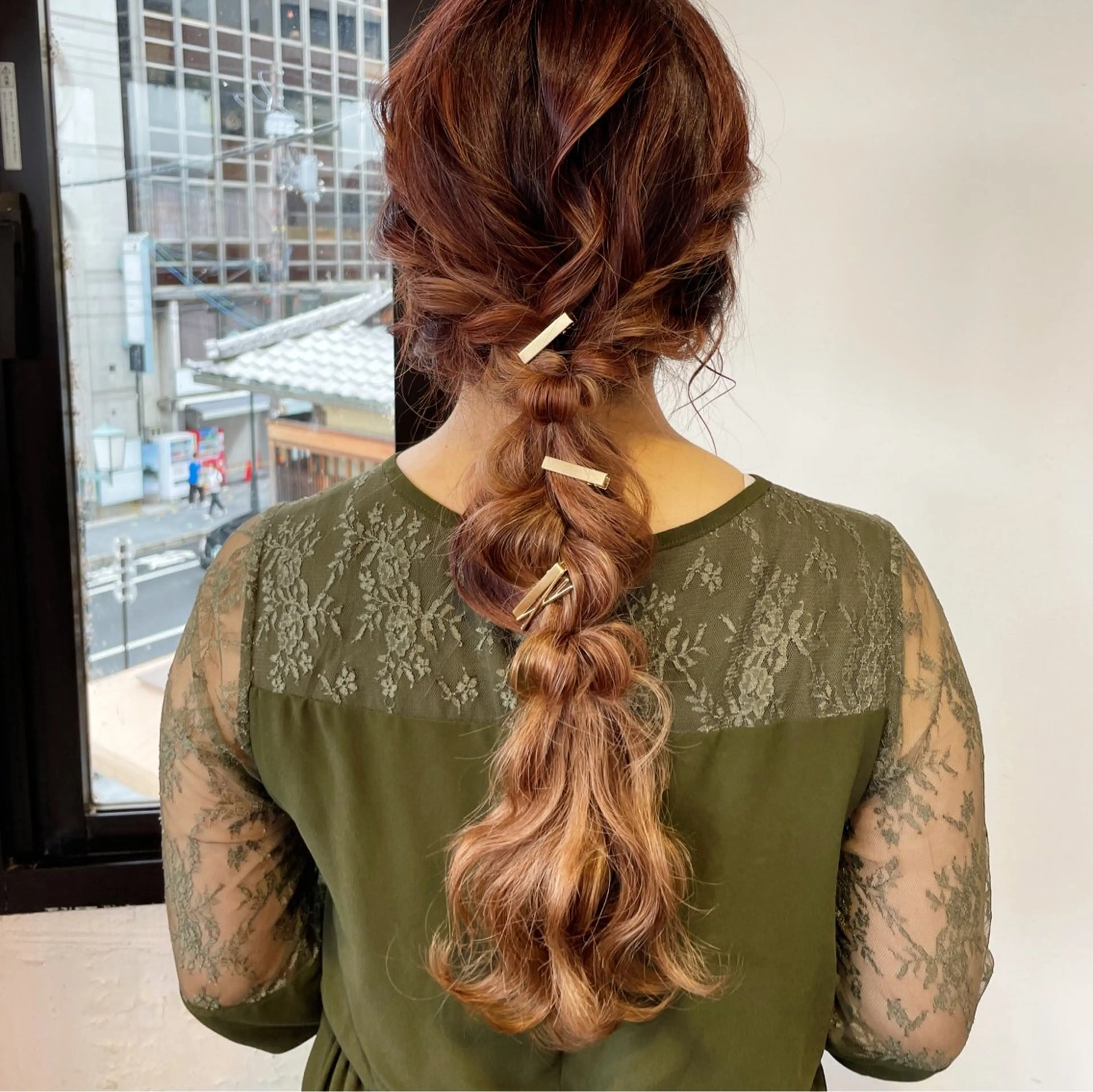 ロング ヘアアレンジ 似合わせヘア🤍 面田法子のヘアスタイル