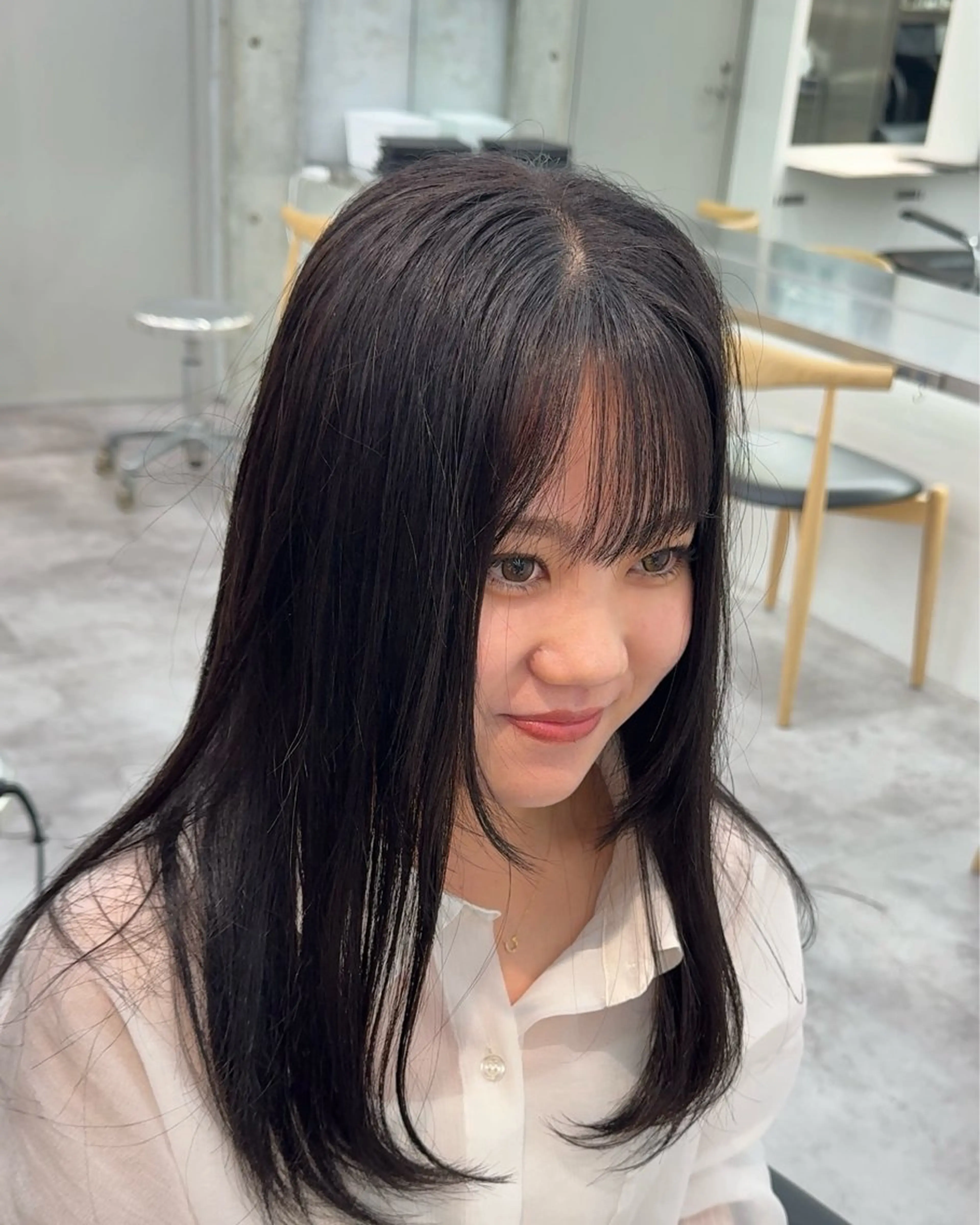 ロング マッシュパーマ fifth岡村優作のヘアスタイル