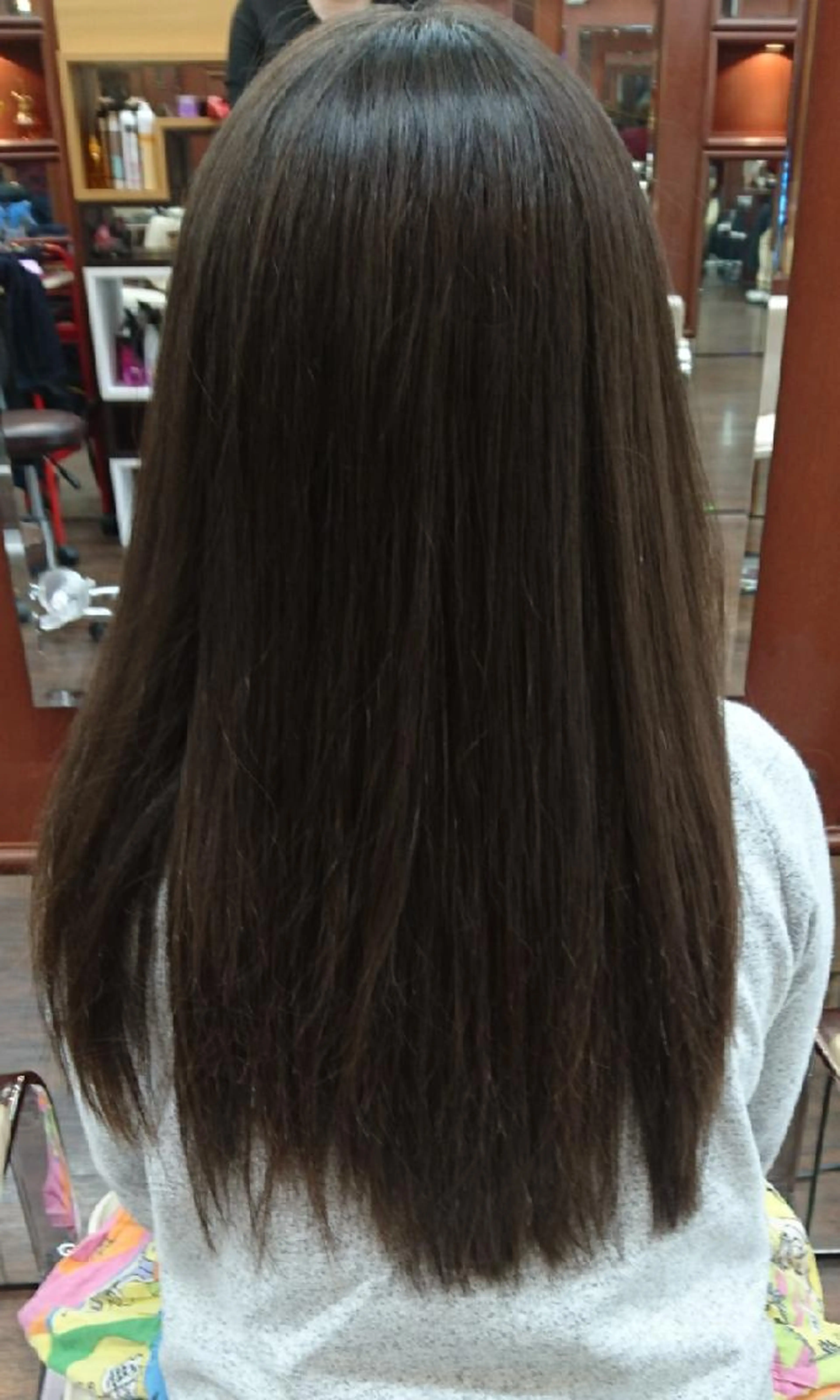 (✨️小中学生限定✨️)(^o^)スタンダード縮毛矯正✨🎵 矯正デビュー応援特別価格🐤初めてでない方もOK😆の写真