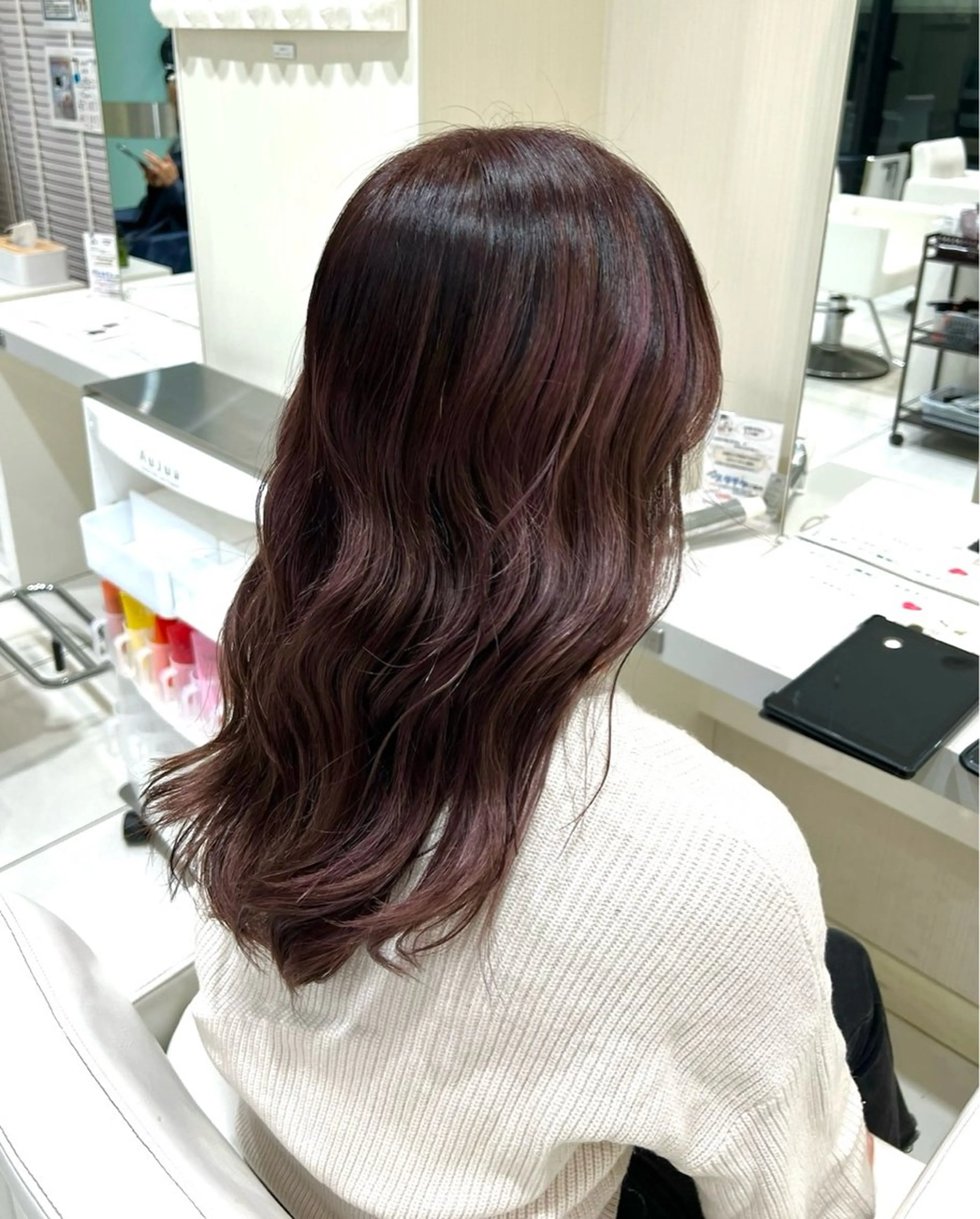 ロング カラー 透明感カラー/ベージ ュ/HIKARU🌿のヘアスタイル