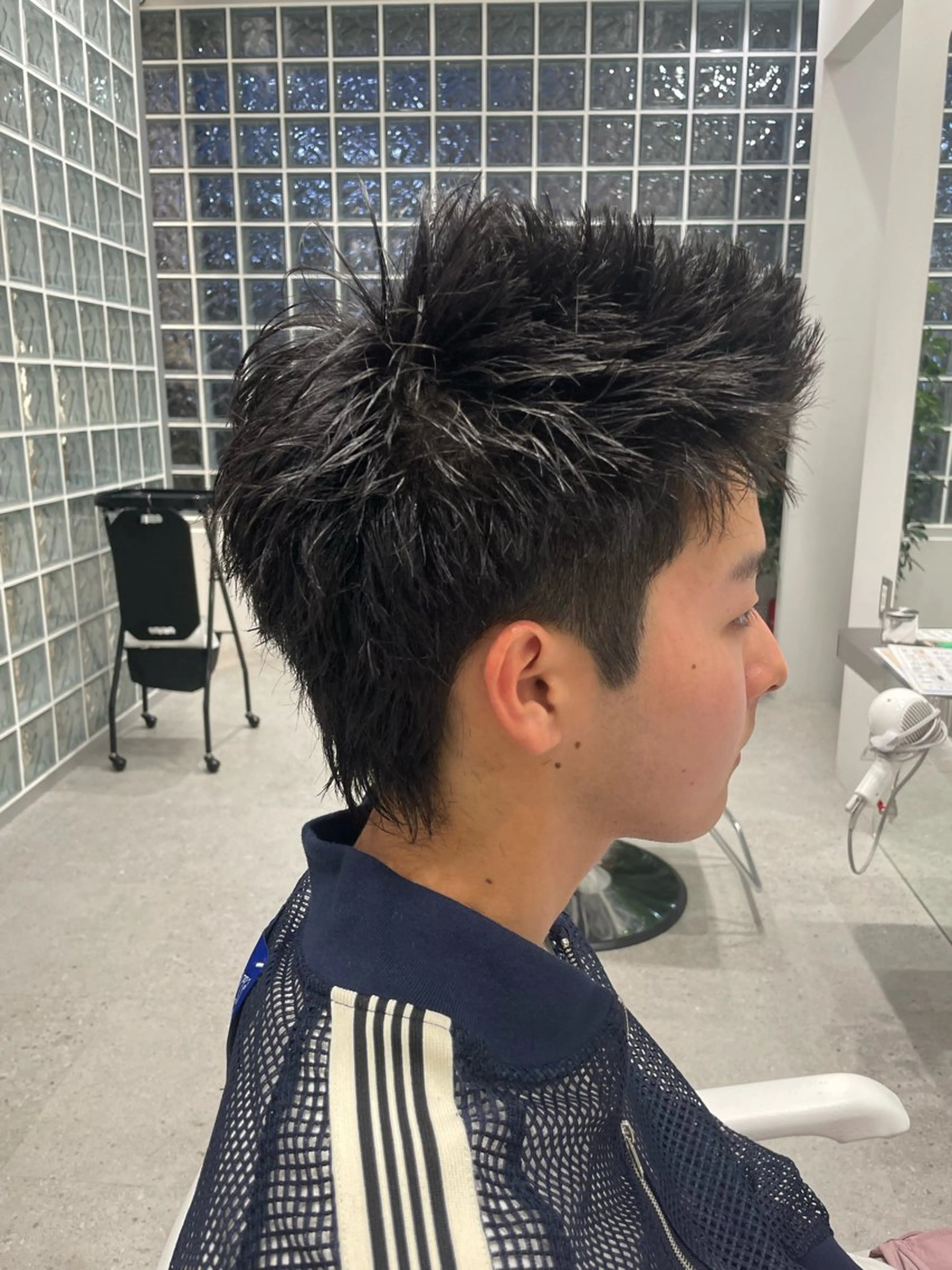 メンズ 無料ショートモデル 募集中❗️秋山ひらいのヘアスタイル