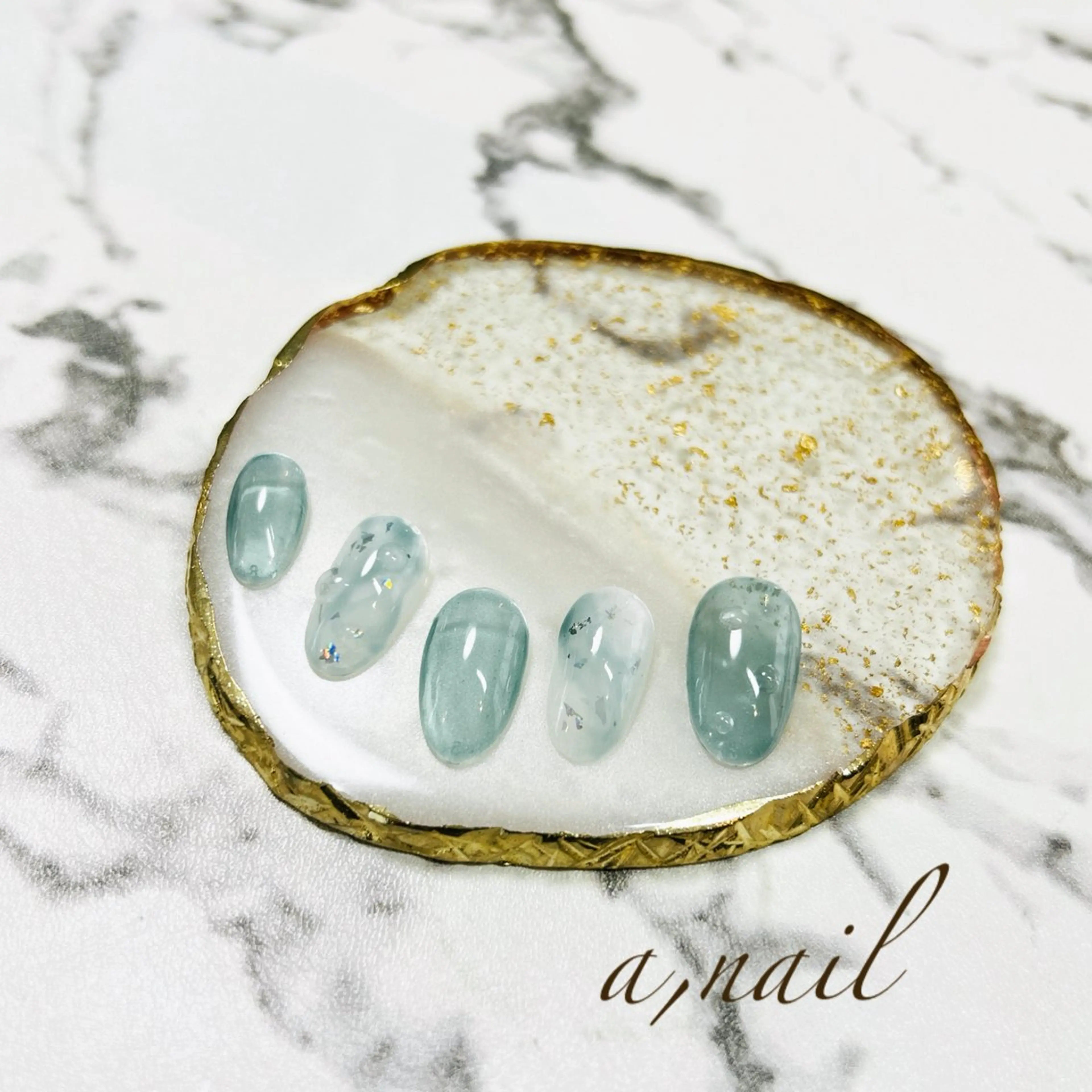 ネイル ニュアンスネイル シンプルネイル ハンドネイル ネイルサロン エーネイルのネイルデザイン